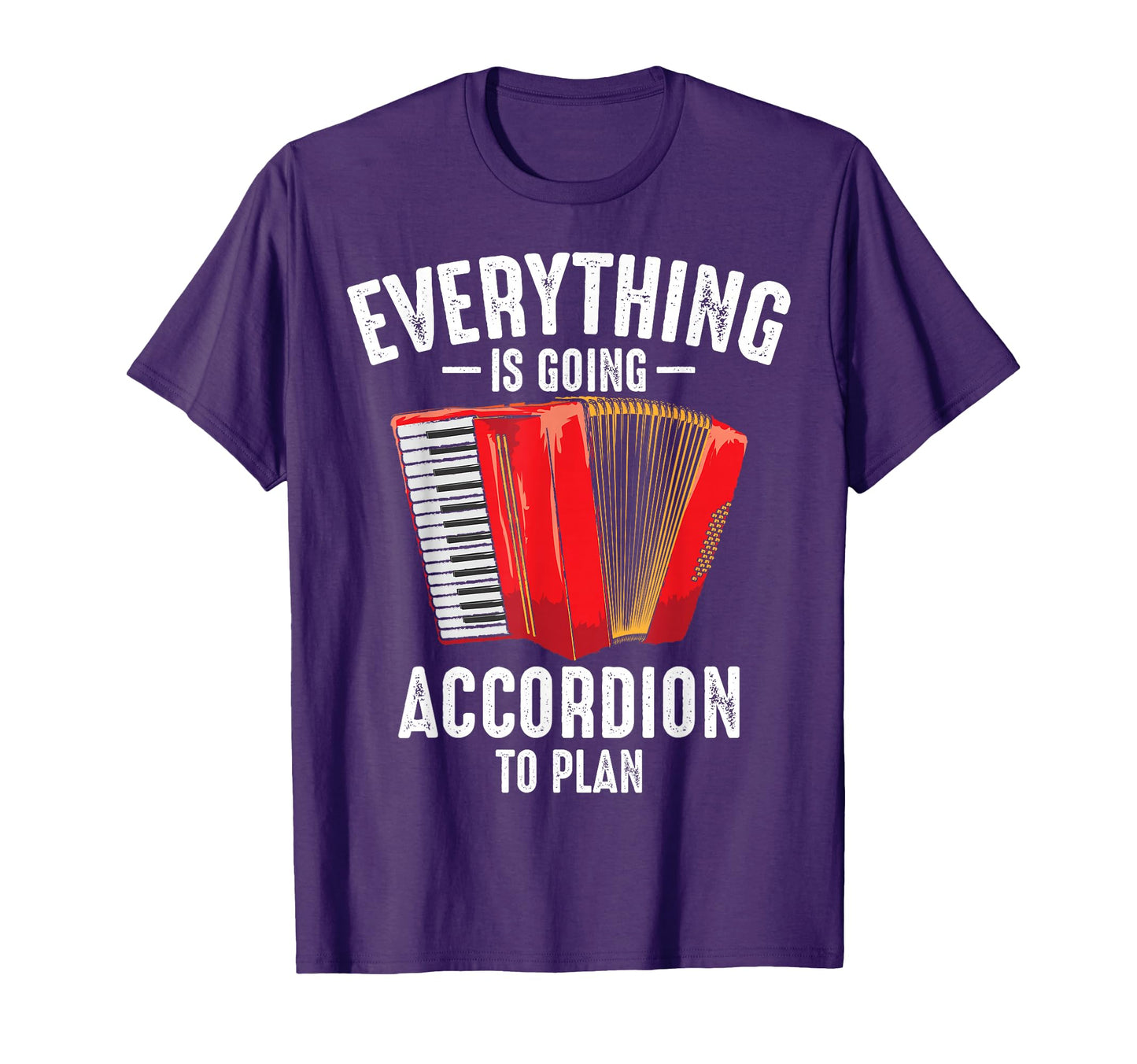 Funny Accordion Gift Instrument T-Shirt - Minimalist Print for Adults - T-Shirt, Sweatshirt, Hoodie