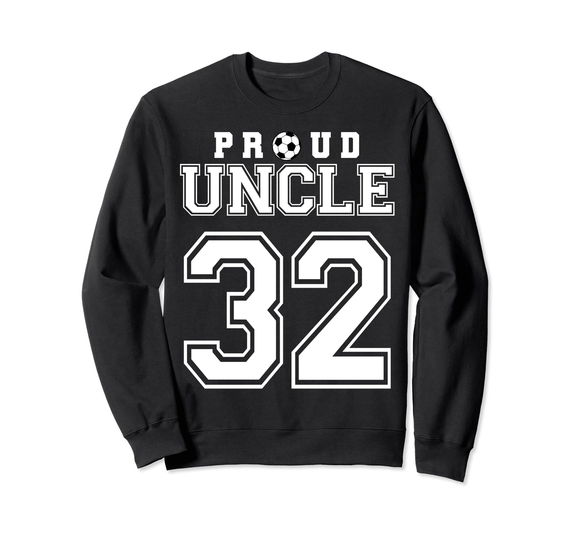 Number 32 Custom Proud Soccer Sweatshirt - Aesthetic Graphic Men Women - T-Shirt, Sweatshirt, Hoodie