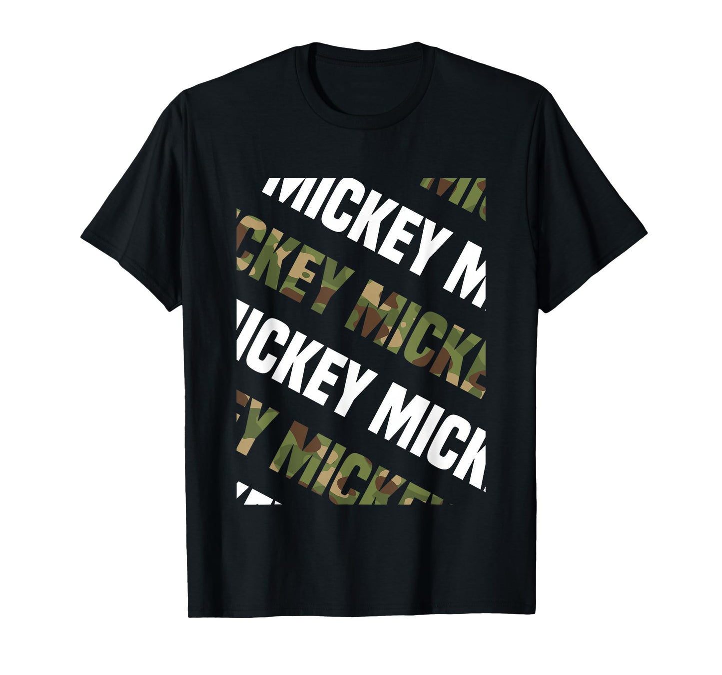 Diagonal Mickey Pattern Gift Green T-Shirt - Unique Graphic Men Women - T-Shirt, Sweatshirt, Hoodie