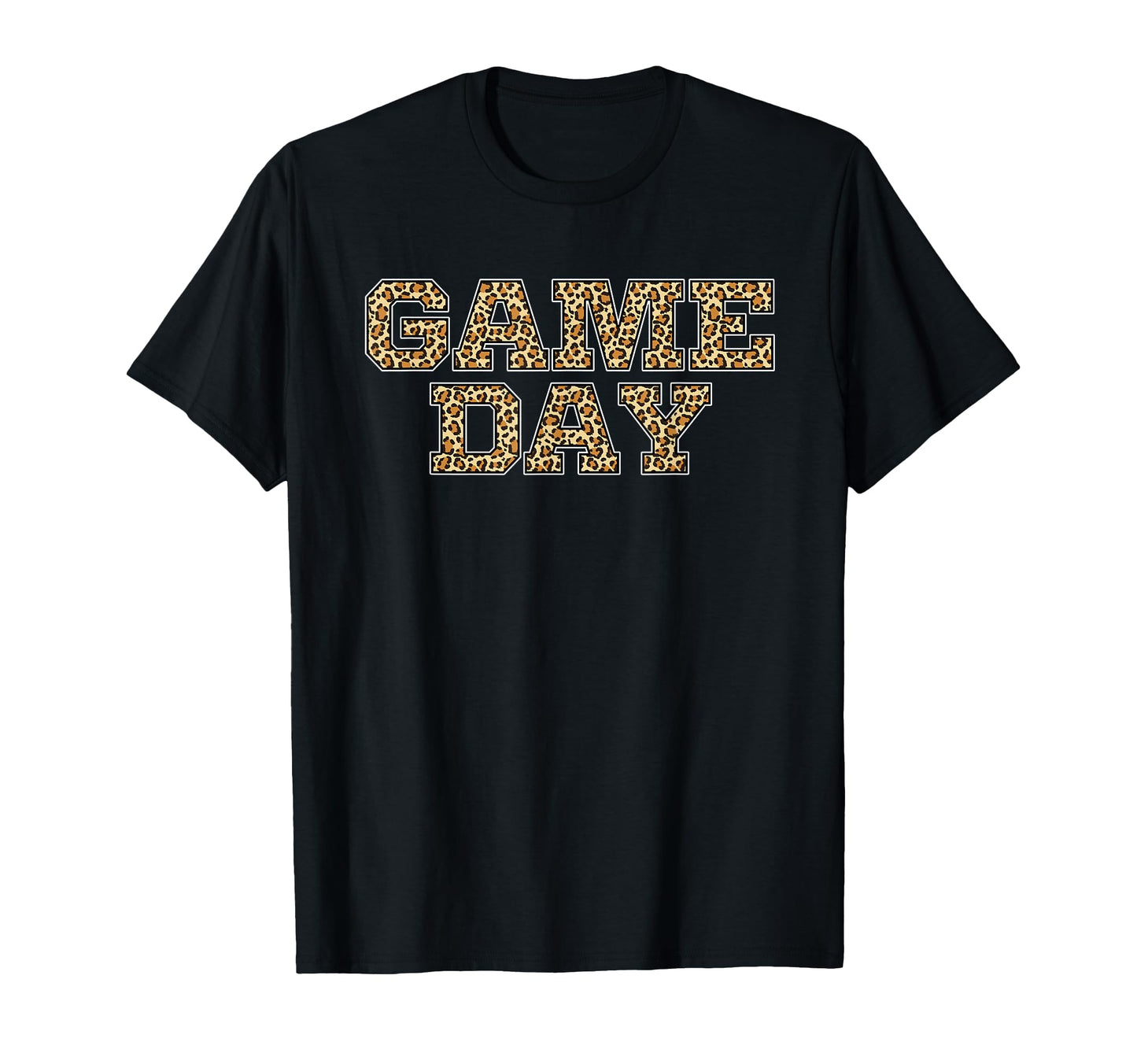 Game Day Leopard Animal Sports T-Shirt - Casual Everyday Wear Unisex - T-Shirt, Sweatshirt, Hoodie