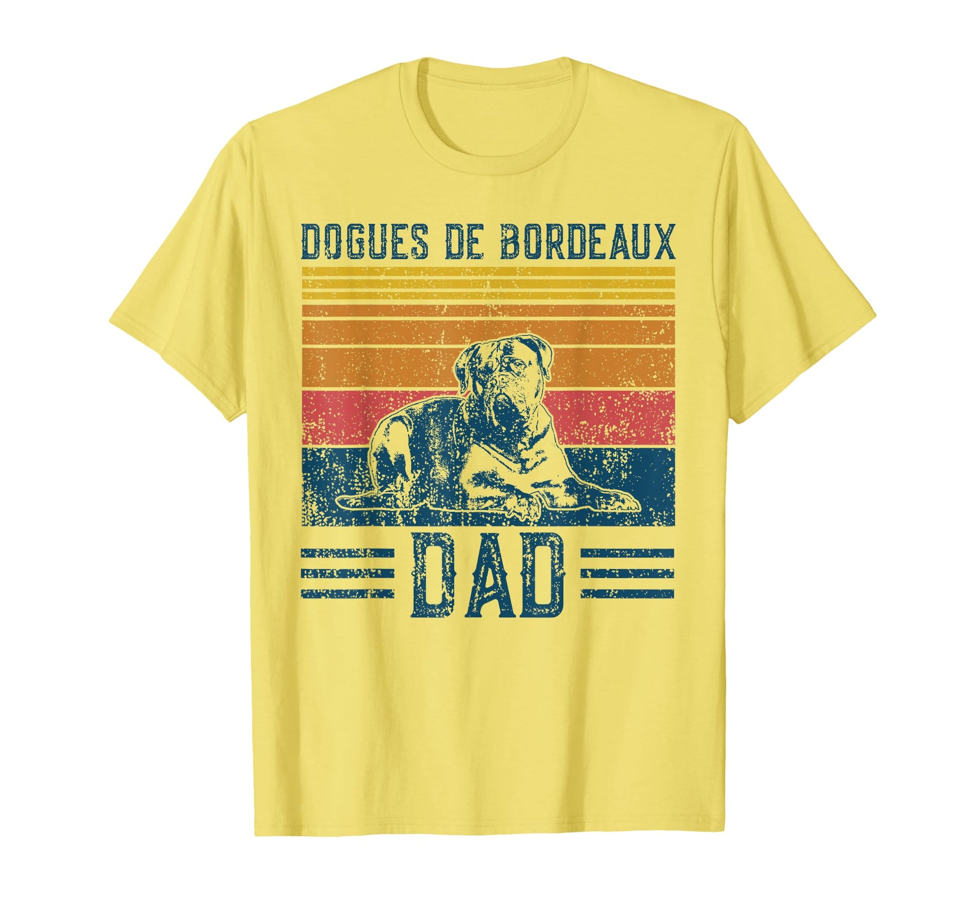 Dog Dogues De Bordeaux Dad Dogues De T-Shirt - Minimalist Print Unisex - T-Shirt, Sweatshirt, Hoodie