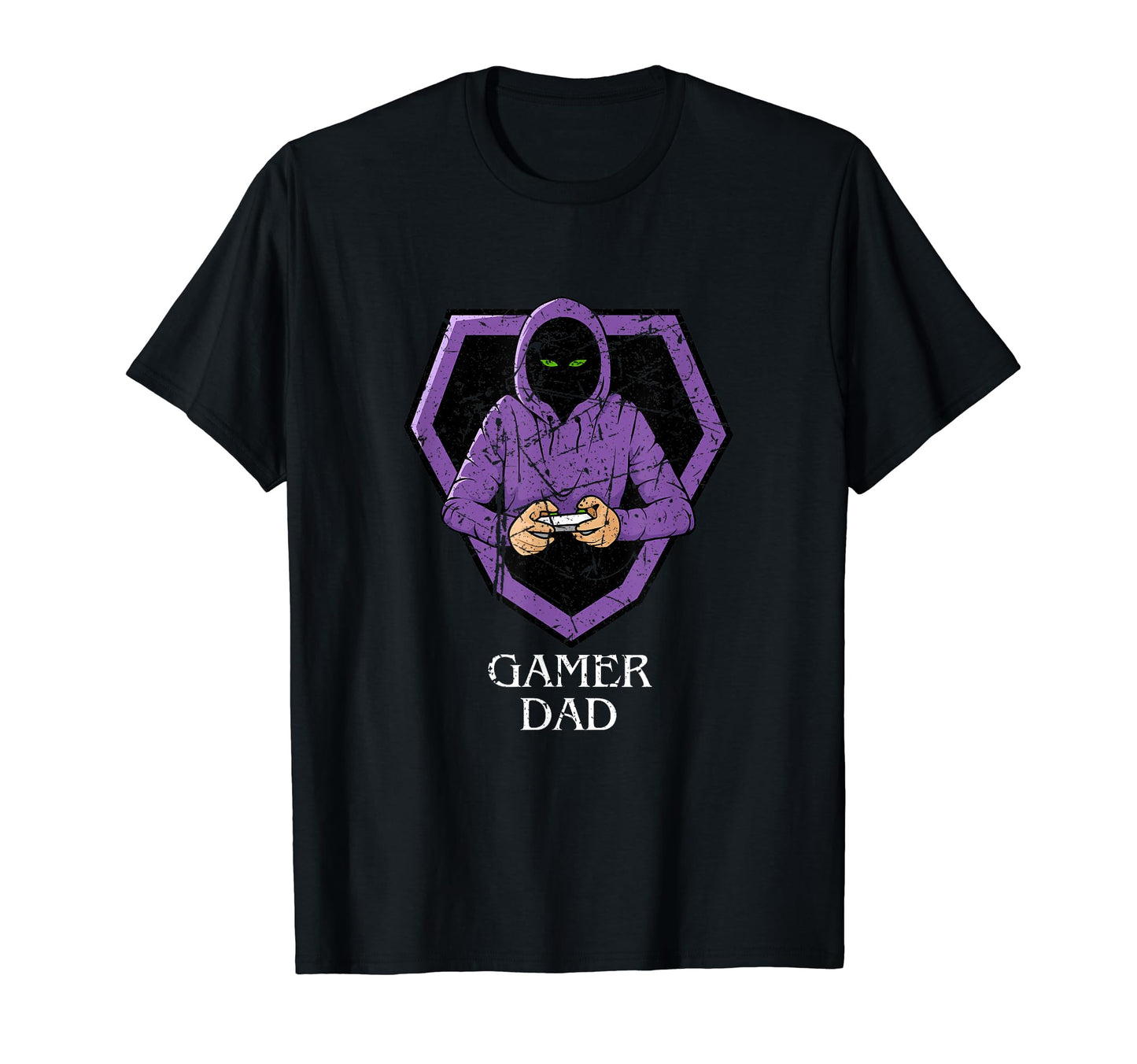 Gamer Dad Video Game Lover Console T-Shirt - Custom Art Print for Adults - T-Shirt, Sweatshirt, Hoodie