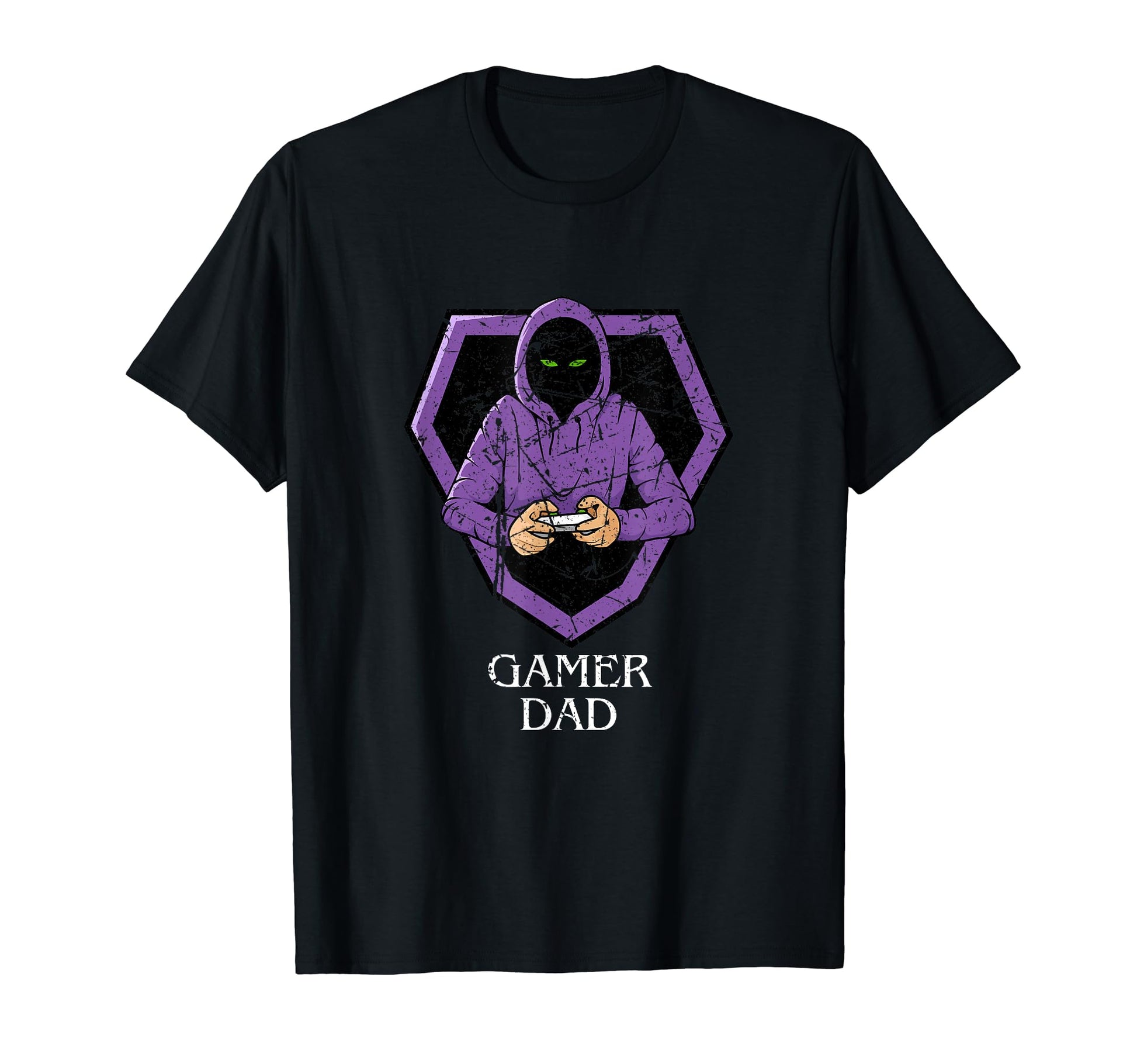 Gamer Dad Video Game Lover Console T-Shirt - Custom Art Print for Adults - T-Shirt, Sweatshirt, Hoodie