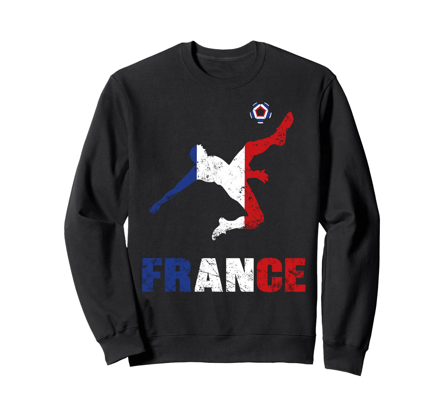 France Soccer Football Game Player Sweatshirt - Trendy Graphic Men Women - T-Shirt, Sweatshirt, Hoodie