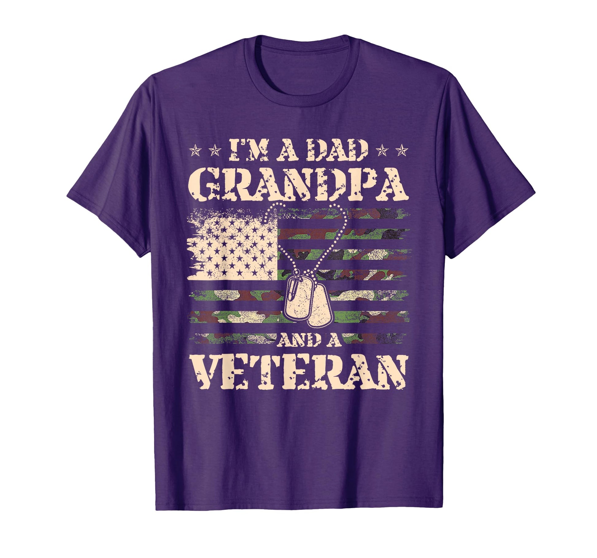 Veterans Day Im Dad Grandpa And Veteran T-Shirt - Unique Graphic Unisex - T-Shirt, Sweatshirt, Hoodie