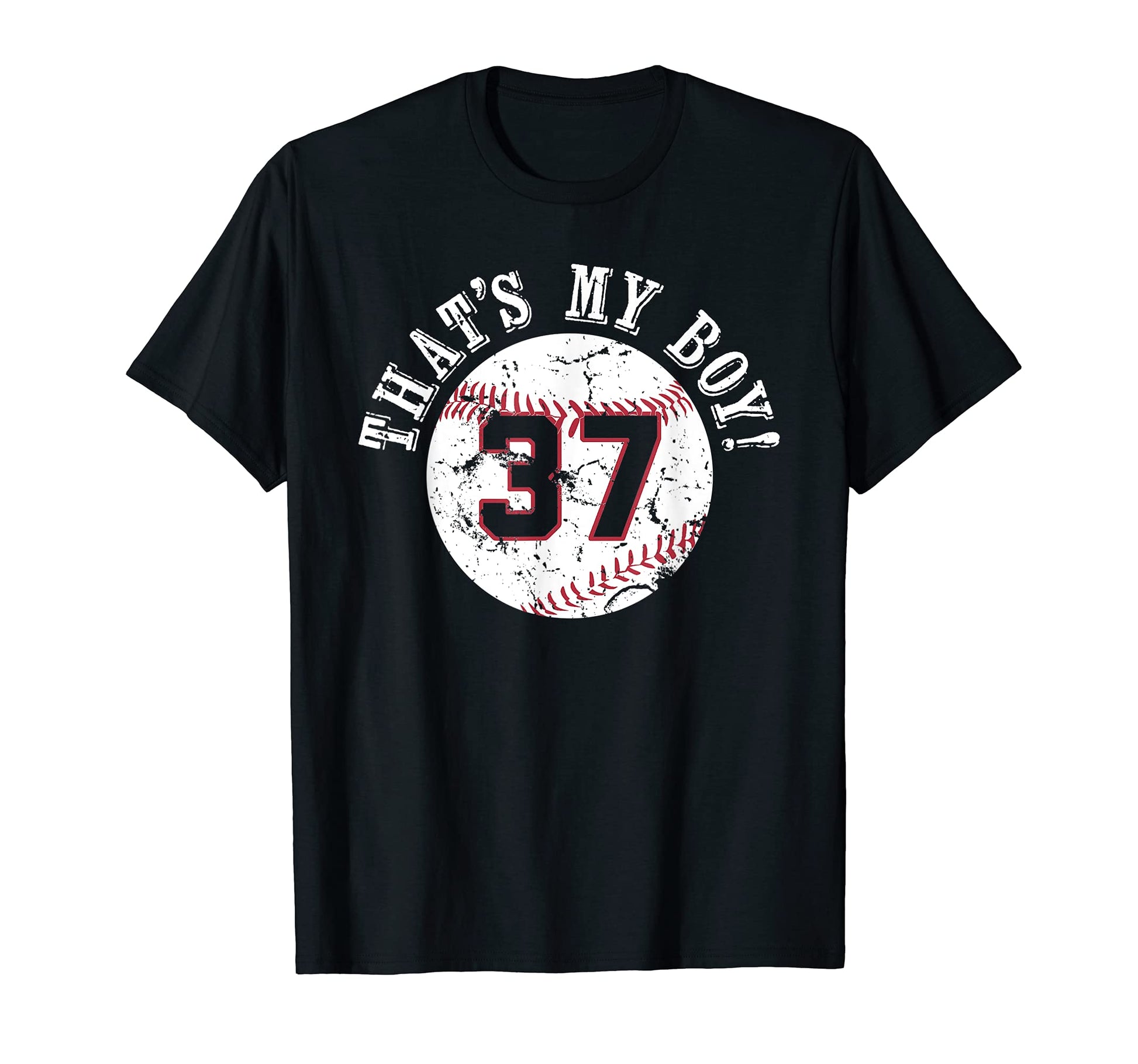Unique Thats My 37 Baseball Player T-Shirt - Fun Novelty Design for Adults - T-Shirt, Sweatshirt, Hoodie