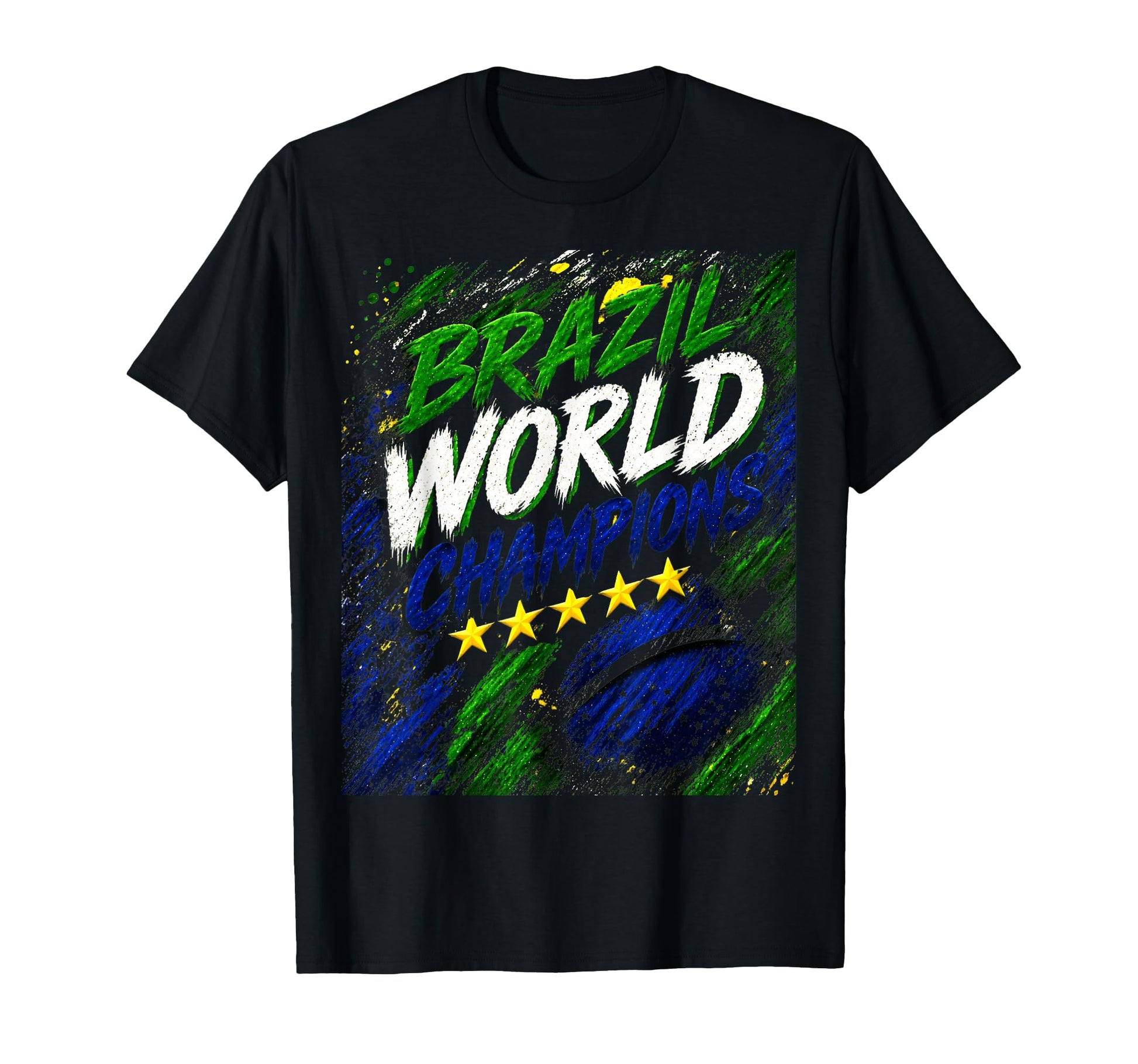 Future World Champion Brazil Soccer Fan T-Shirt - Graphic Print for Adults - T-Shirt, Sweatshirt, Hoodie