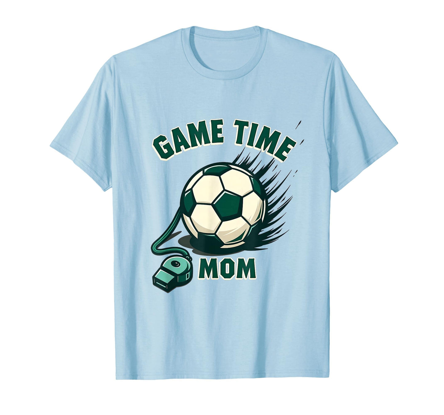 Game Time Mom Soccer Mom T-Shirt - Minimalist Print for Adults - T-Shirt, Sweatshirt, Hoodie