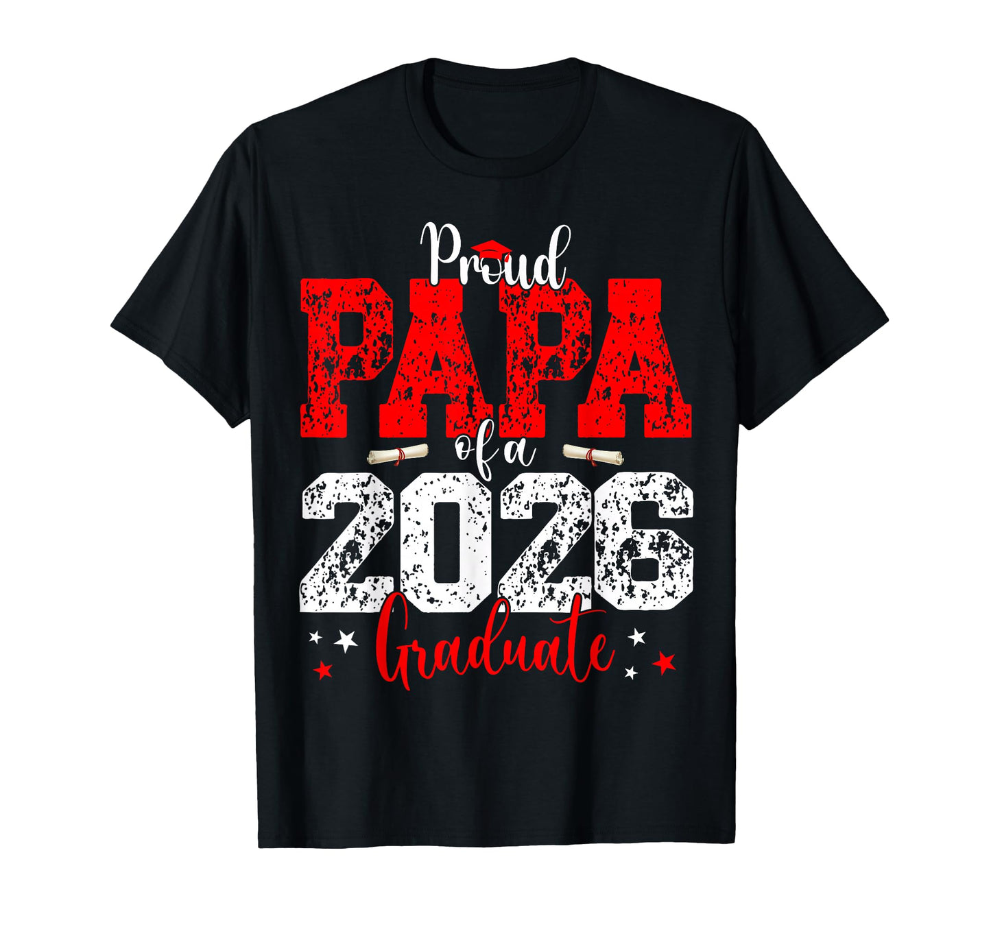 Papa Senior 2026 Proud Papa Class 2026 T-Shirt - Trendy Graphic for Adults - T-Shirt, Sweatshirt, Hoodie