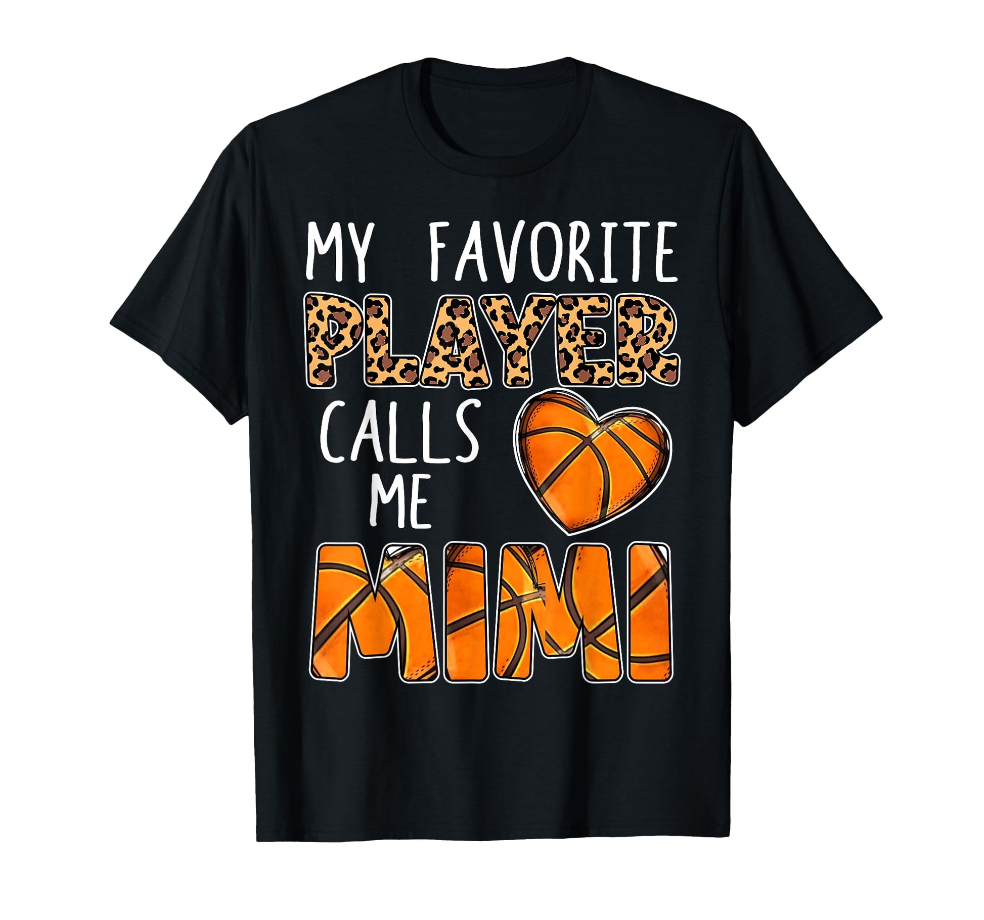 Basketball Mimi My Favorite Player T-Shirt - Unique Graphic for Adults - T-Shirt, Sweatshirt, Hoodie