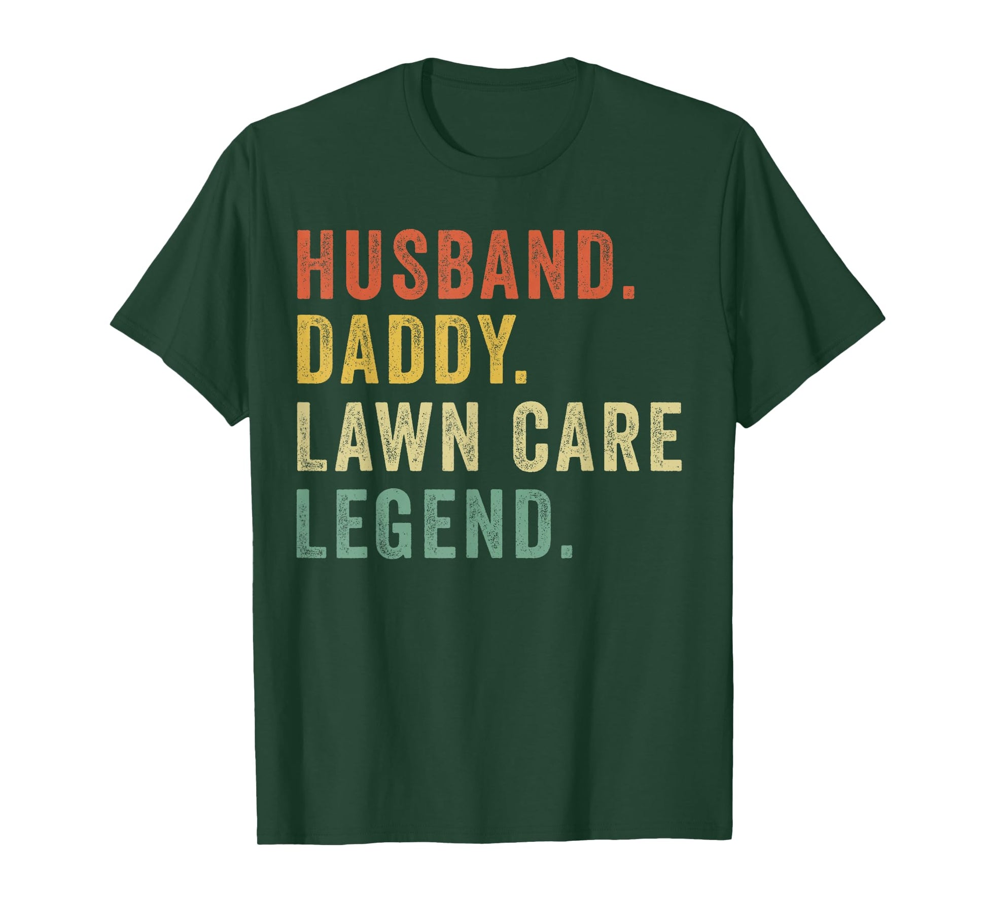 Husband Daddy Lawn Care Legend Mower T-Shirt - Fun Novelty Design Unisex - T-Shirt, Sweatshirt, Hoodie