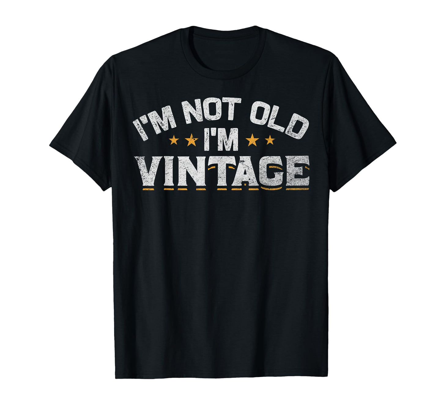 Not Old Just Im Not Old Im Black Mens T-Shirt - Graphic Print for Adults - T-Shirt, Sweatshirt, Hoodie