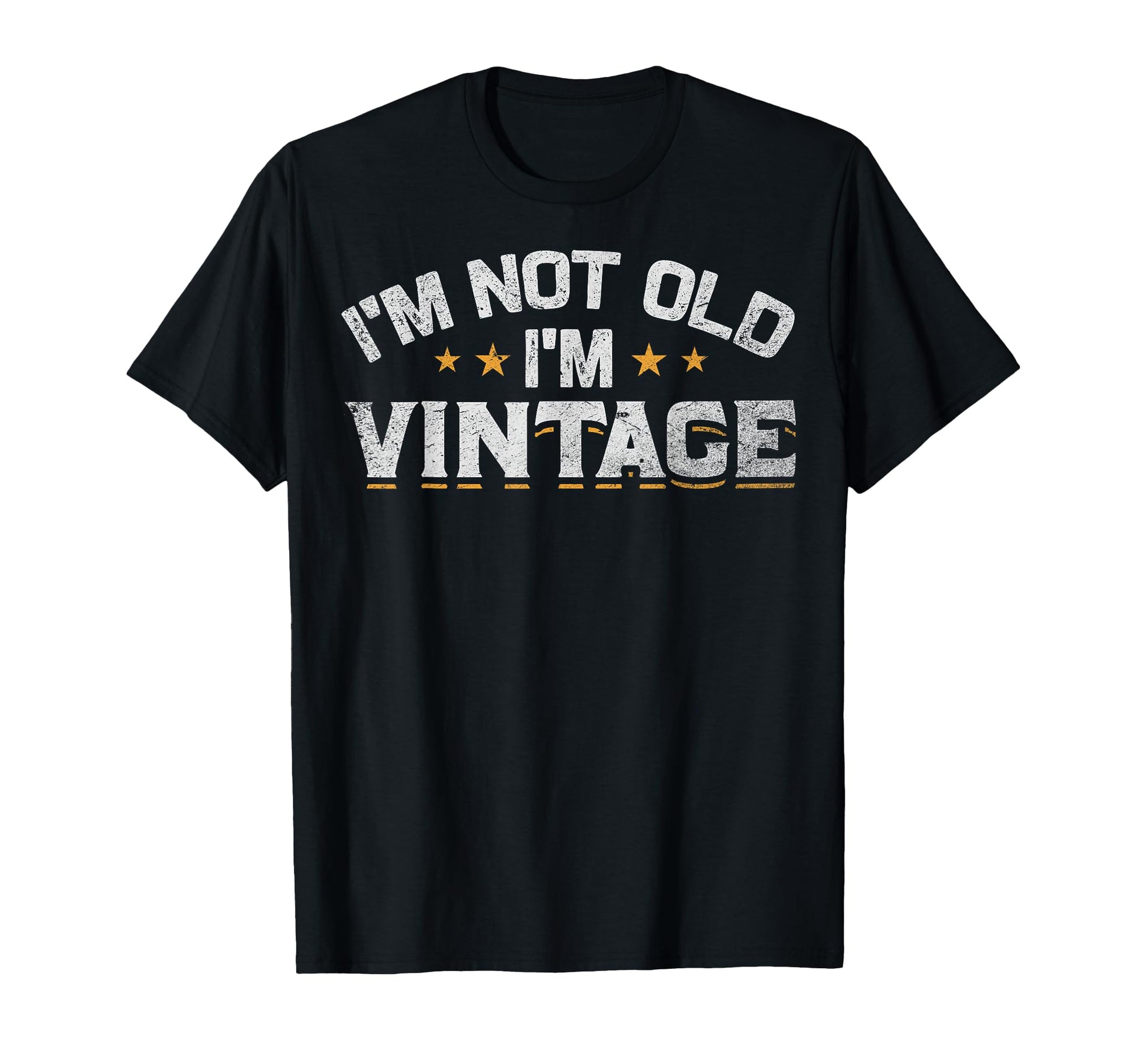 Not Old Just Im Not Old Im Black Mens T-Shirt - Graphic Print for Adults - T-Shirt, Sweatshirt, Hoodie