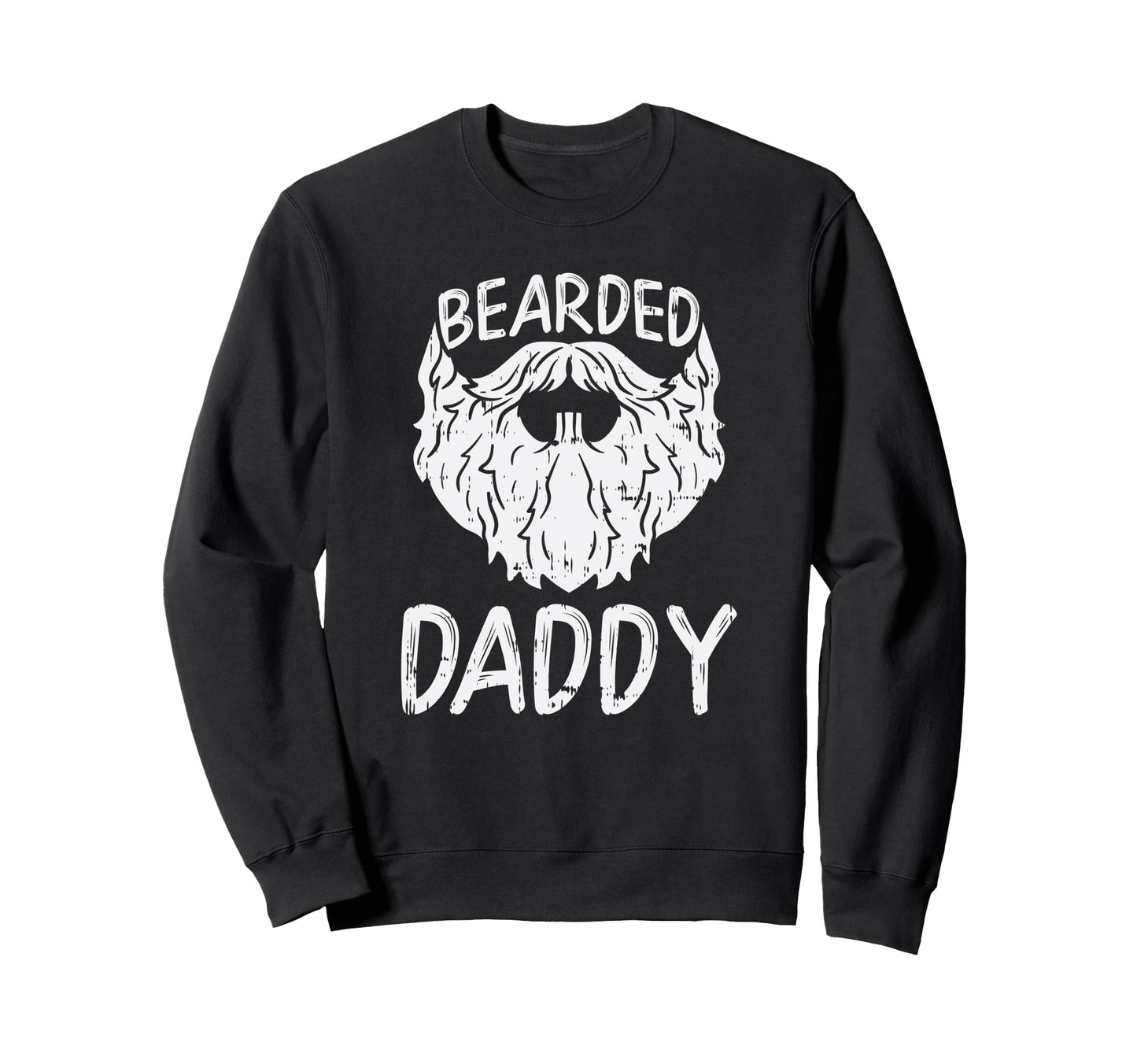 Bearded Daddy Son And Dad Sweatshirt - Aesthetic Graphic for Adults - T-Shirt, Sweatshirt, Hoodie