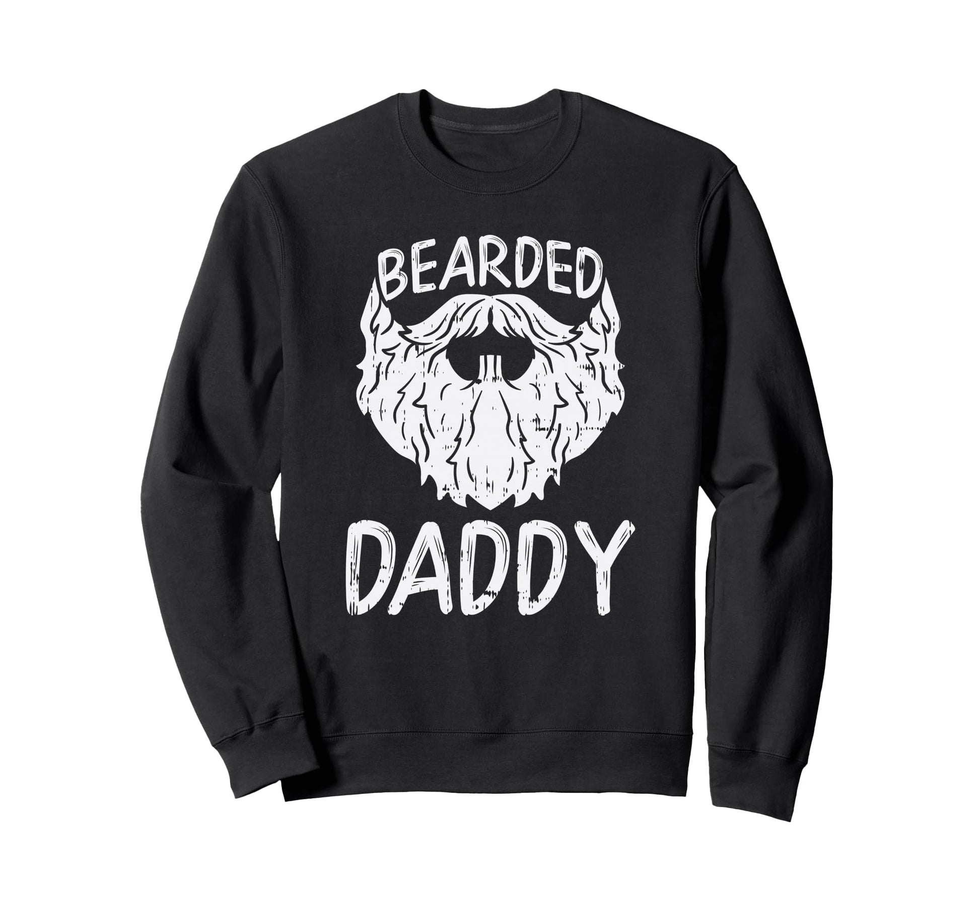 Bearded Daddy Son And Dad Sweatshirt - Aesthetic Graphic for Adults - T-Shirt, Sweatshirt, Hoodie