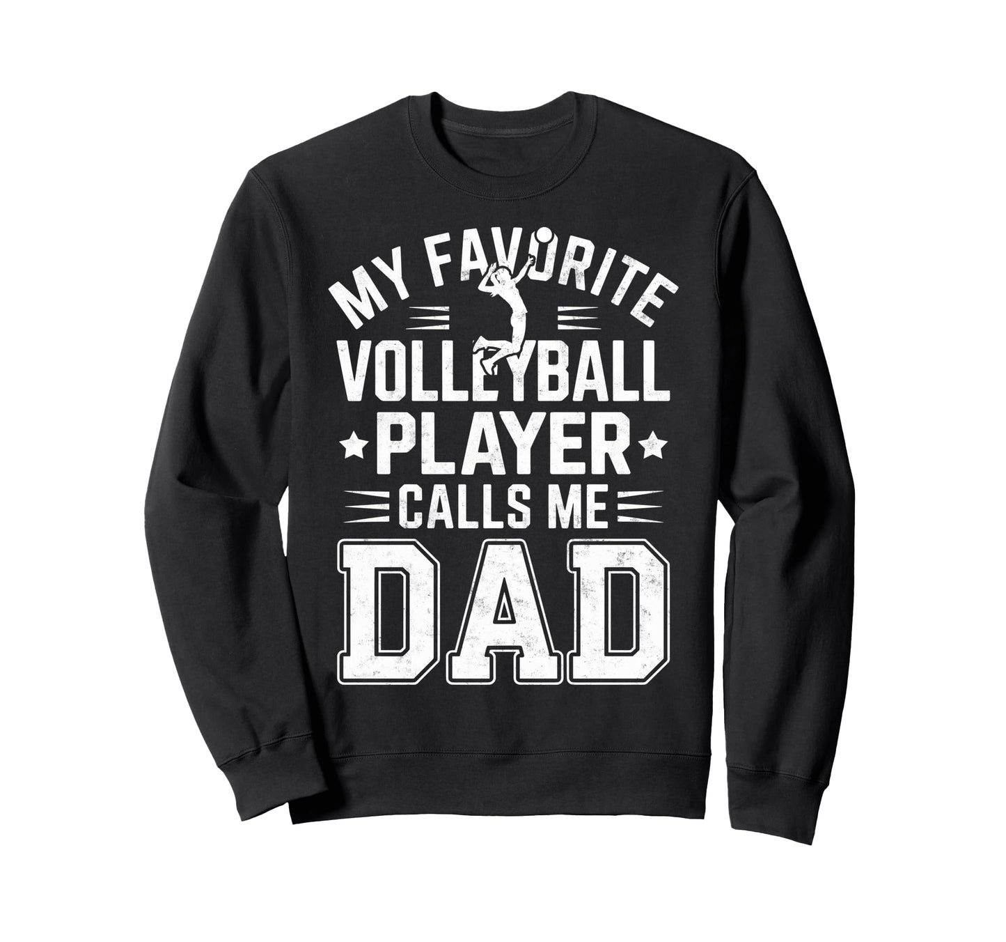 My Favorite Volleyball Player Call Sweatshirt - Trendy Graphic for Adults - T-Shirt, Sweatshirt, Hoodie