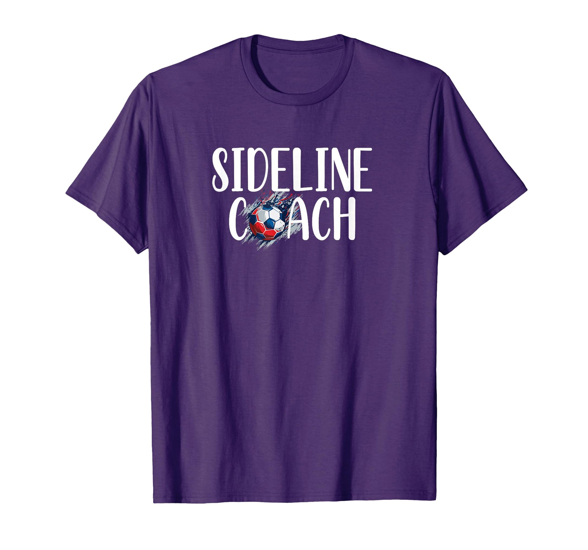 Funny Sideline Coach Soccer Mom Dad Gear T-Shirt - Graphic Print Unisex - T-Shirt, Sweatshirt, Hoodie
