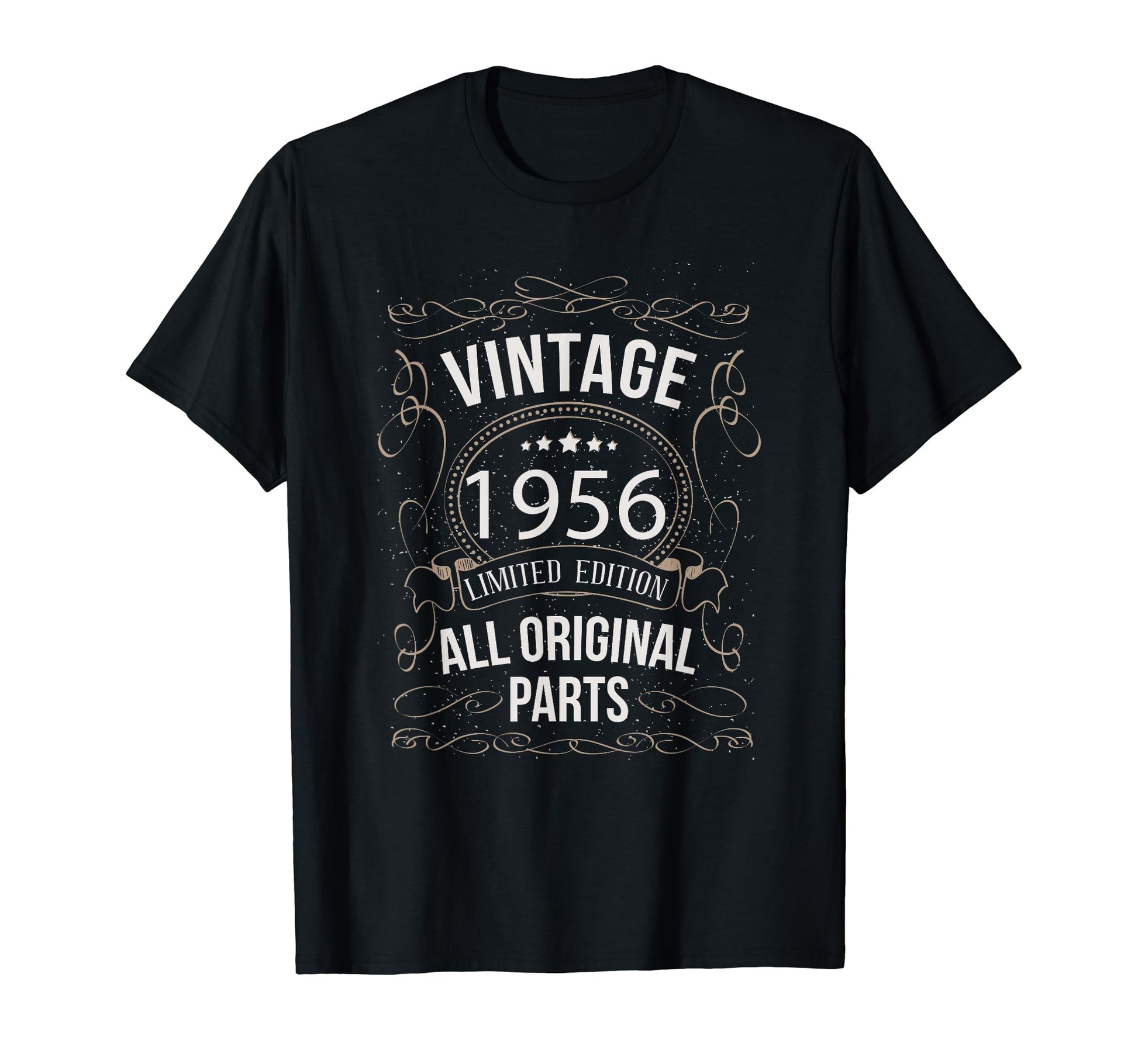 1956 All Original Parts Birthday T-Shirt - Fun Novelty Design for Adults - T-Shirt, Sweatshirt, Hoodie