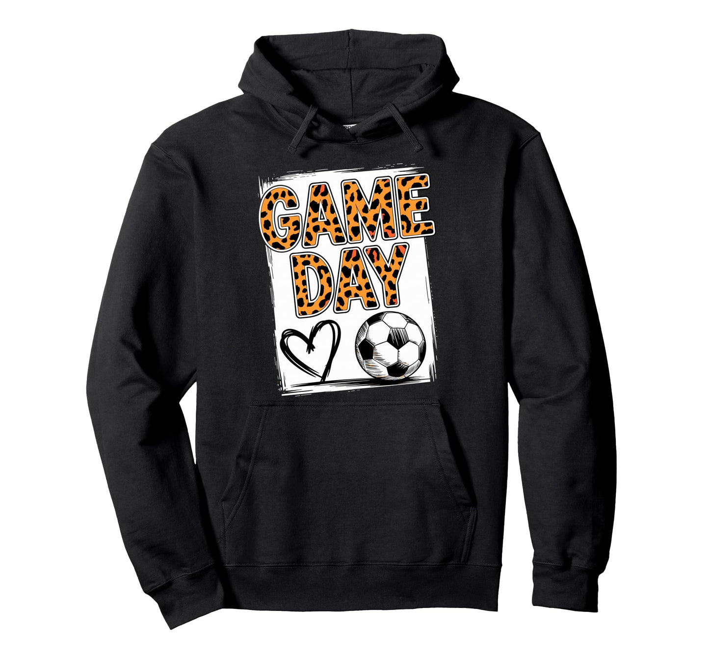 Game Day Soccer Player Fan Footbal Hoodie - Custom Art Print Men Women - T-Shirt, Sweatshirt, Hoodie