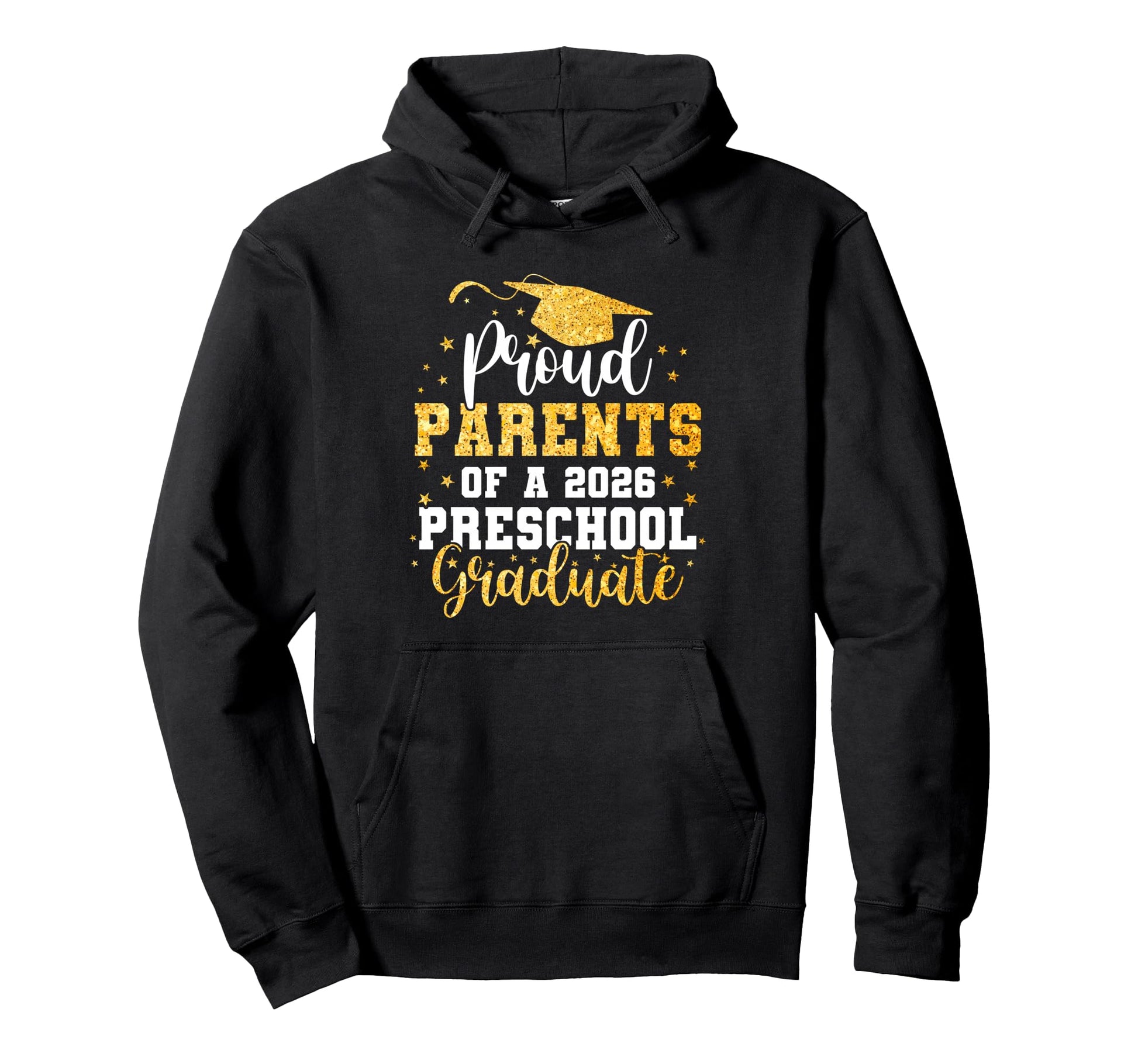 Proud Parents Class 2026 Preschool Hoodie - Unique Graphic for Adults - T-Shirt, Sweatshirt, Hoodie