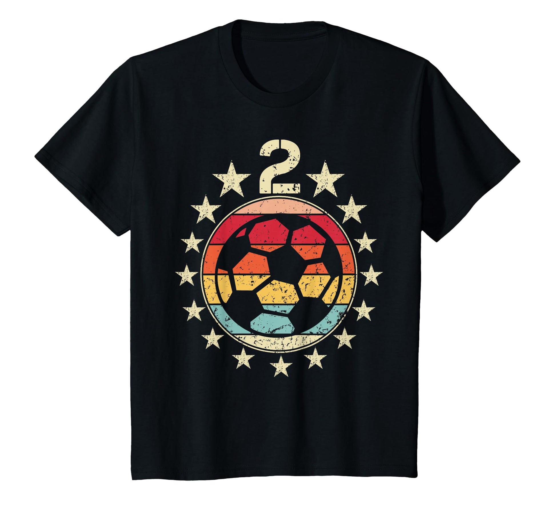 2Nd Birthday Soccer Second 2 Year Old T-Shirt - Graphic Print Unisex - T-Shirt, Sweatshirt, Hoodie