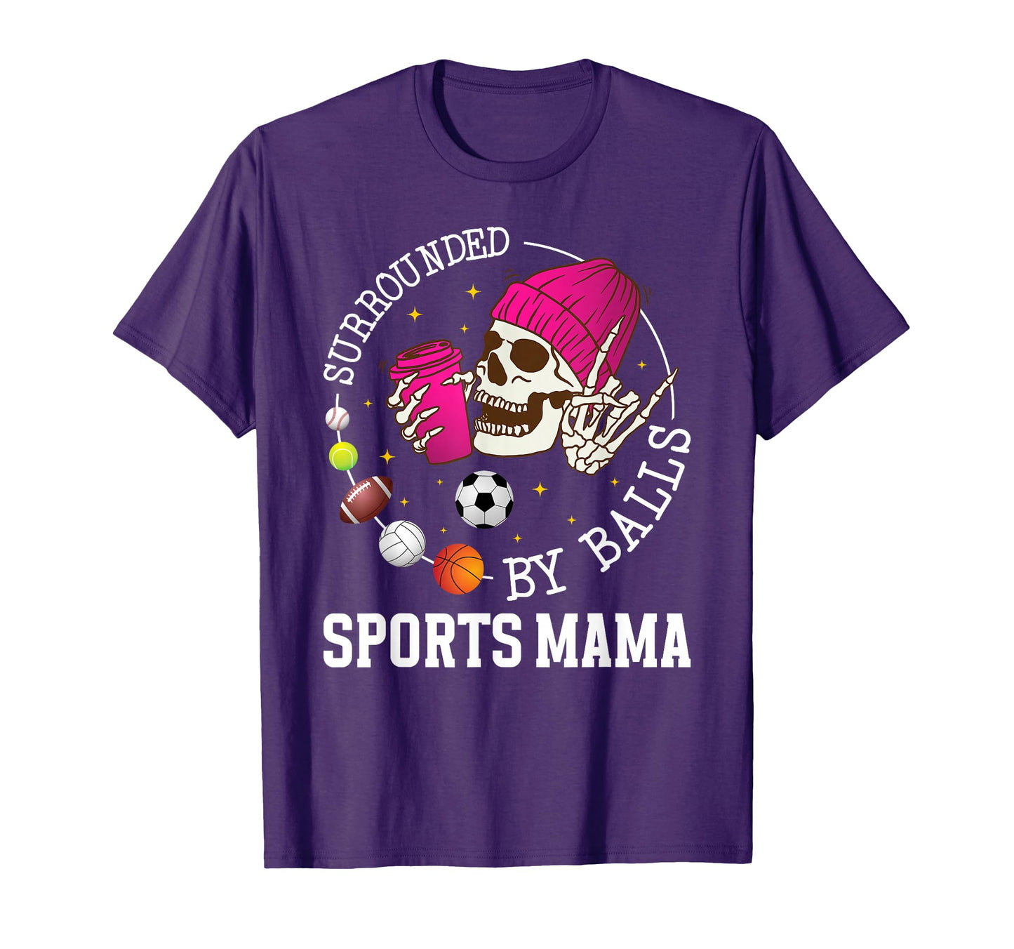 Sports Mama Funny Sports Mom Sports T-Shirt - Trendy Graphic Men Women - T-Shirt, Sweatshirt, Hoodie