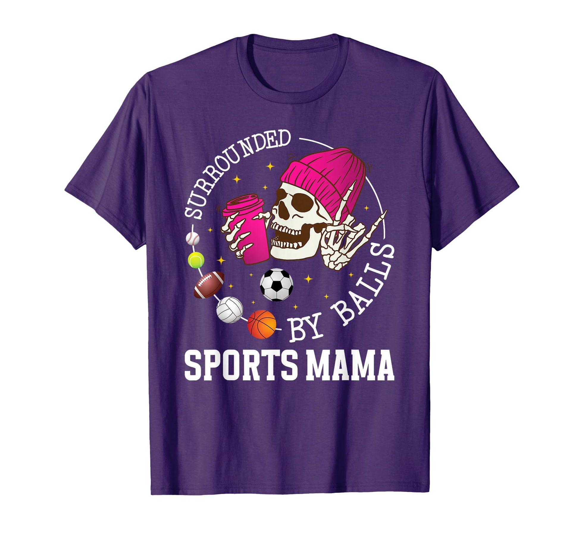 Sports Mama Funny Sports Mom Sports T-Shirt - Trendy Graphic Men Women - T-Shirt, Sweatshirt, Hoodie