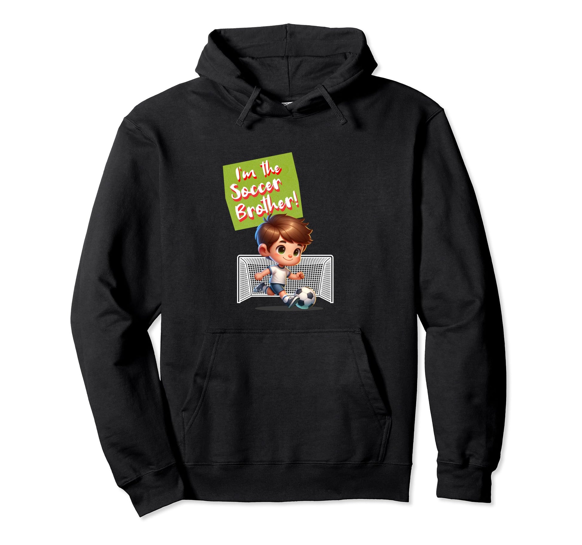 Soccer Birthday Party Brother Hoodie - Novelty Apparel for Adults - T-Shirt, Sweatshirt, Hoodie