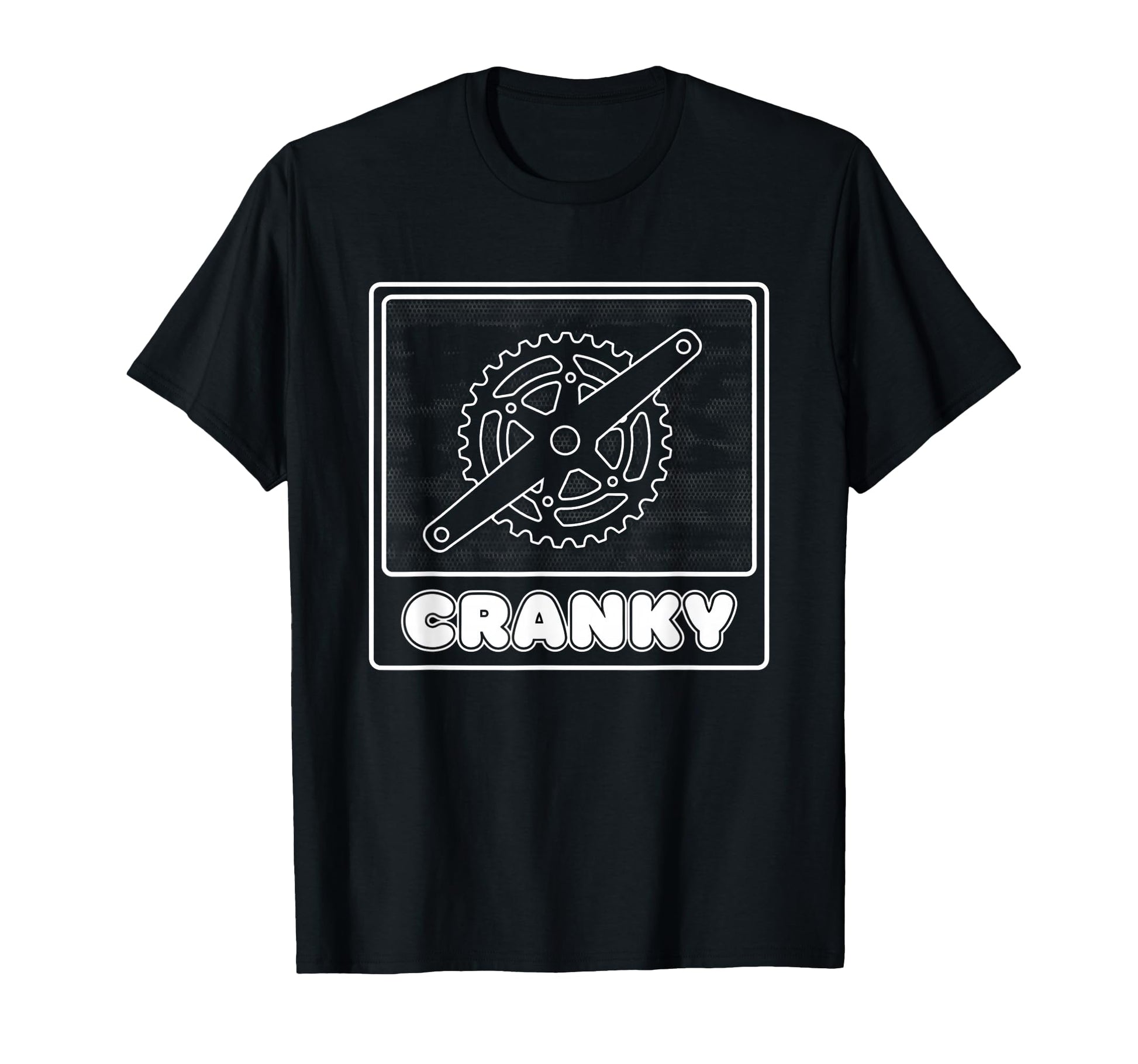 Cranky Bicycle Dad Cycling Crank Crew Bike T-Shirt - Trendy Graphic Unisex - T-Shirt, Sweatshirt, Hoodie