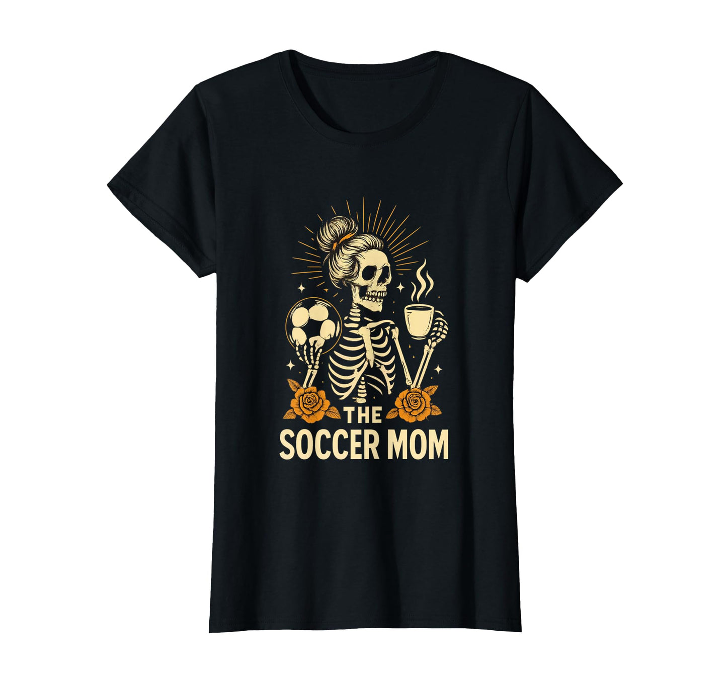 Halloween Soccer Mom Soccer Mom Art Soccer T-Shirt - Trendy Graphic Unisex - T-Shirt, Sweatshirt, Hoodie