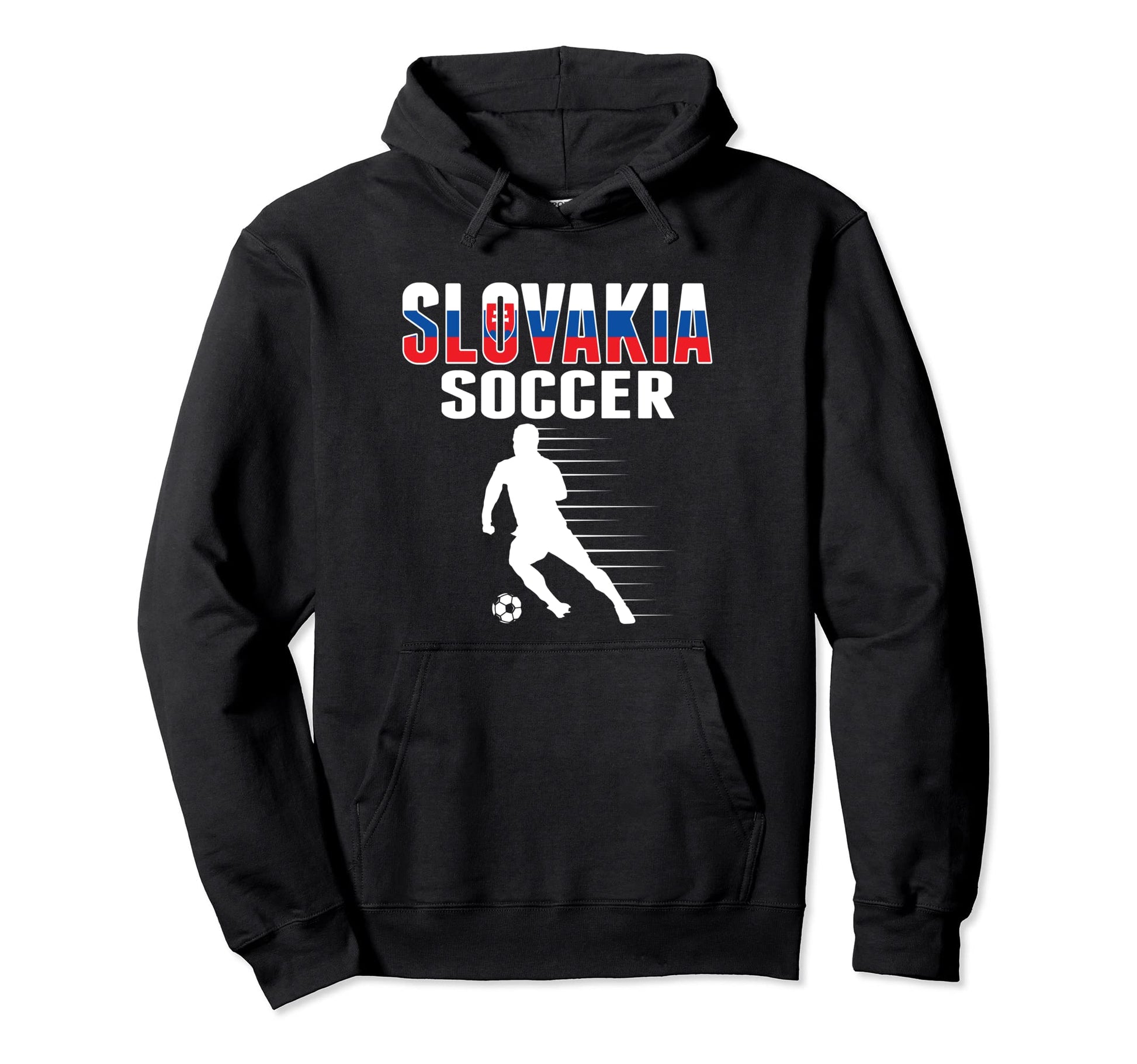 Slovakia Soccer Fans Jersey Proud Hoodie - Casual Everyday Wear for Adults - T-Shirt, Sweatshirt, Hoodie
