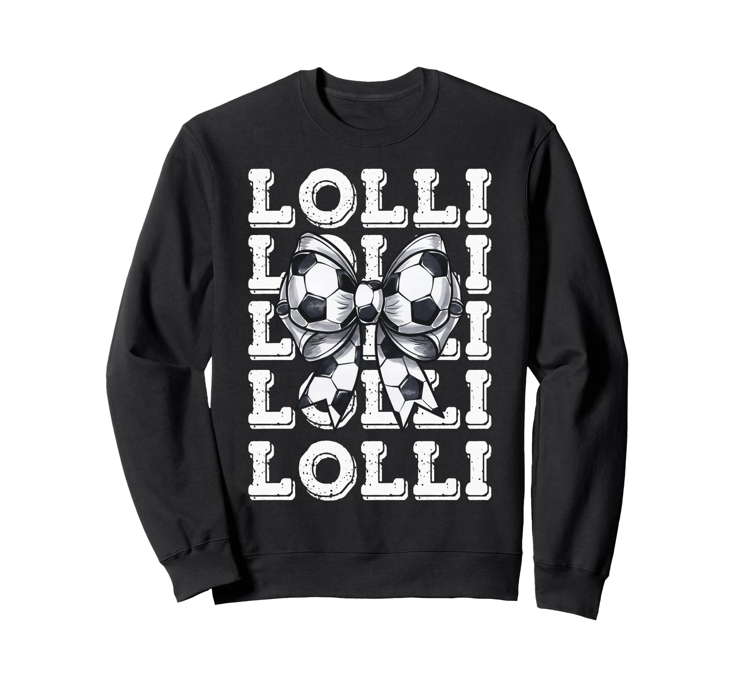 Coquette Soccer Lolli Matching Family Sweatshirt - Trendy Graphic Unisex - T-Shirt, Sweatshirt, Hoodie