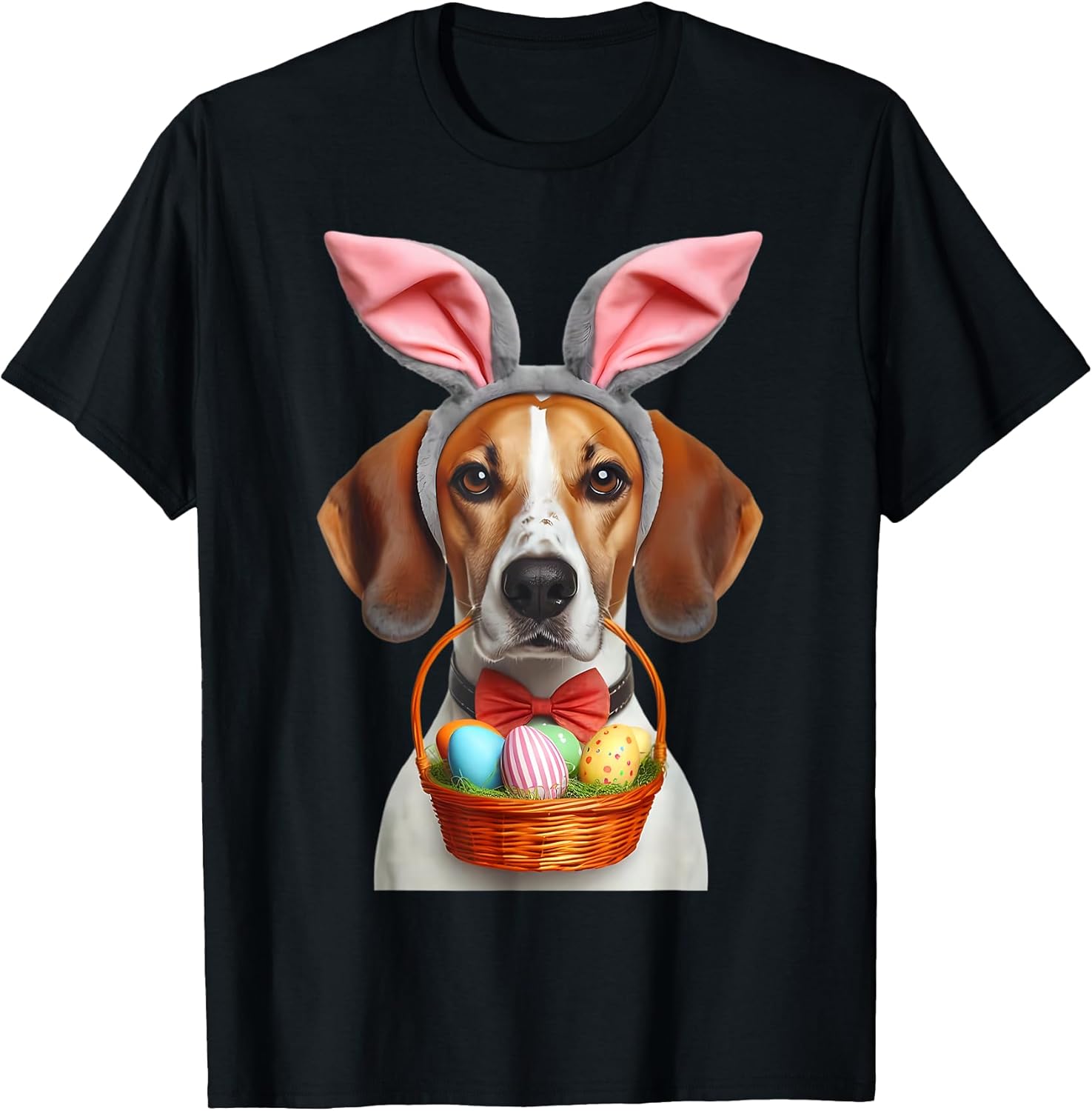 Easter American Foxhound Merch Unisex T-shirt, Sweatshirt, Hoodie, Long Sleeve Tee - T-Shirt, Sweatshirt, Hoodie