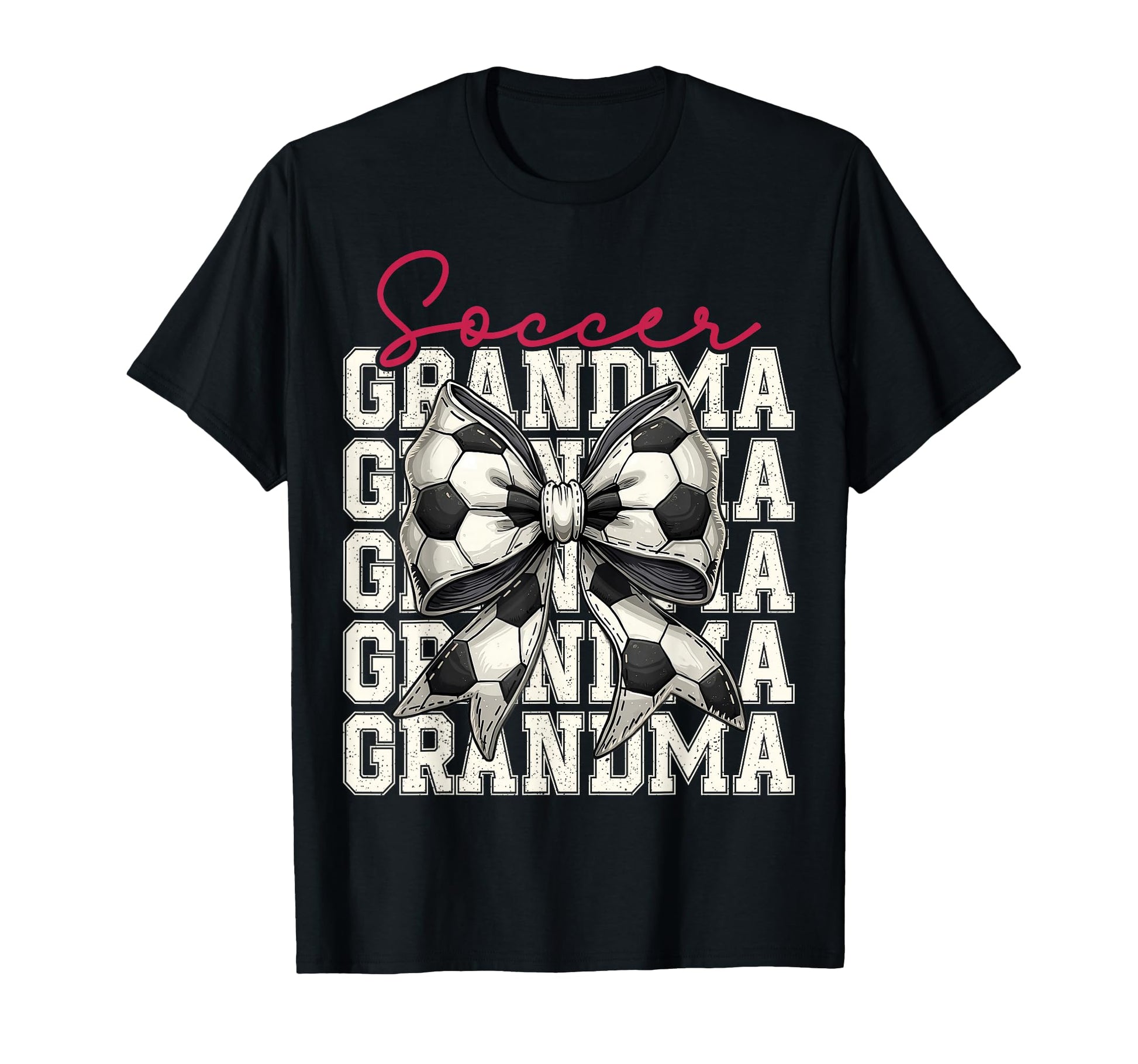 Soccer Grandma Funny Coquette Bow T-Shirt - Aesthetic Graphic Unisex - T-Shirt, Sweatshirt, Hoodie