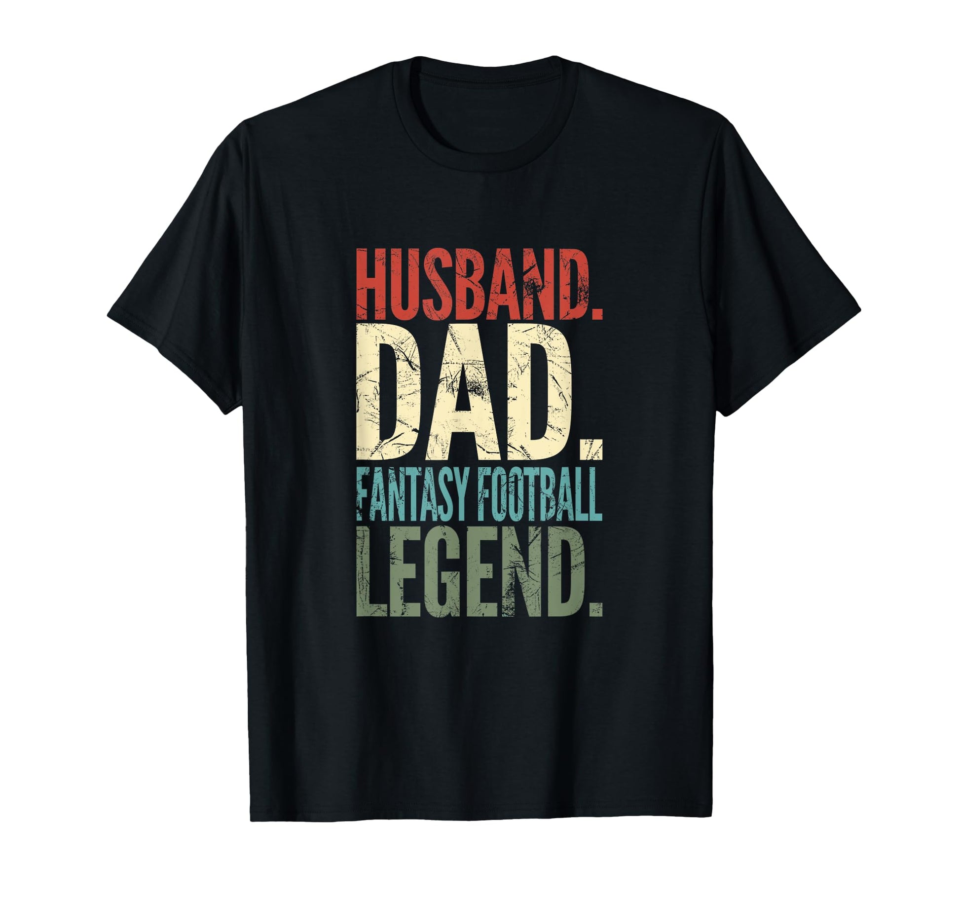 Husband Dad Fantasy Football Legend T-Shirt - Aesthetic Graphic for Adults - T-Shirt, Sweatshirt, Hoodie