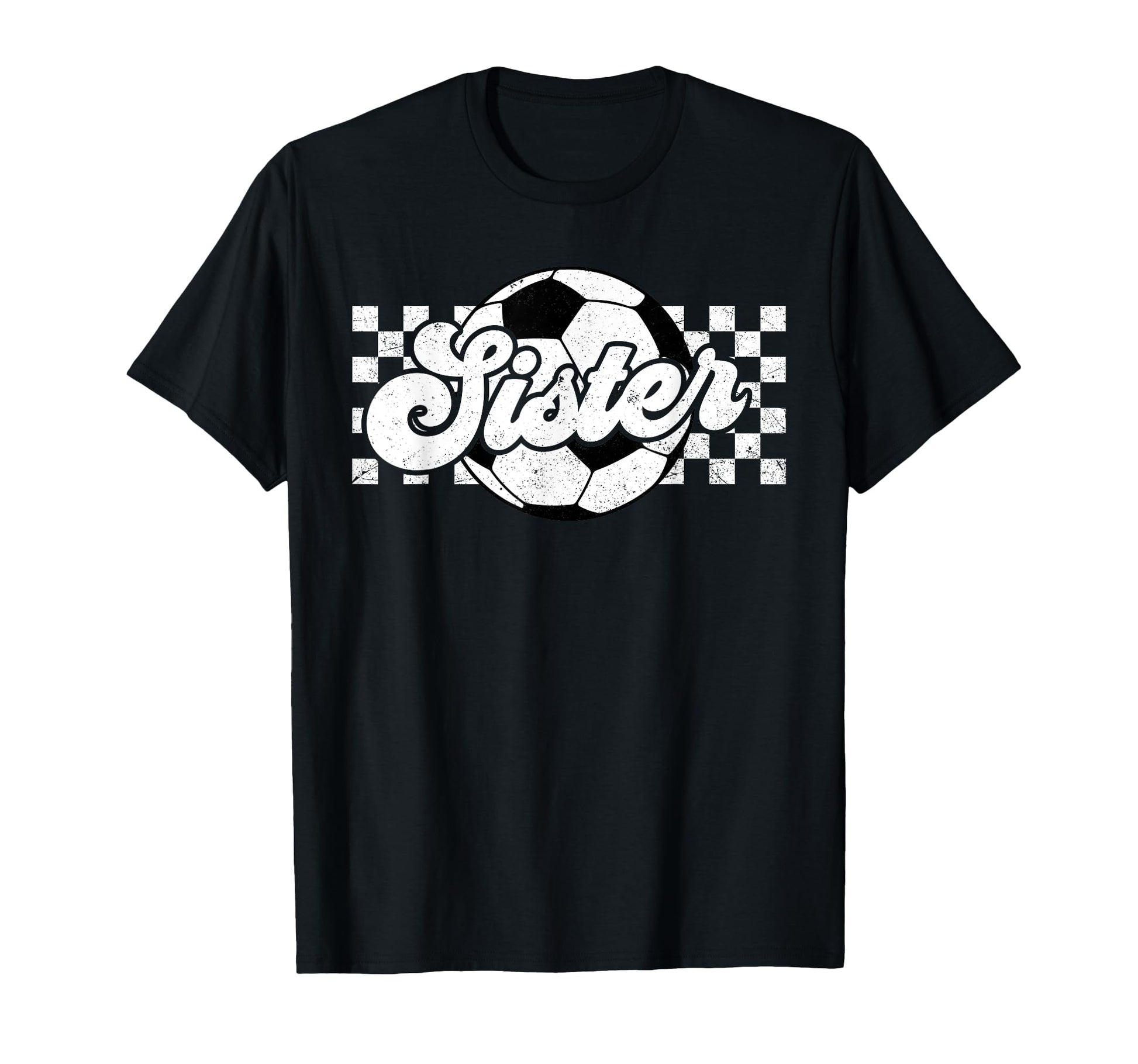 Soccer Sister Little Family Mothers T-Shirt - Custom Art Print Men Women - T-Shirt, Sweatshirt, Hoodie