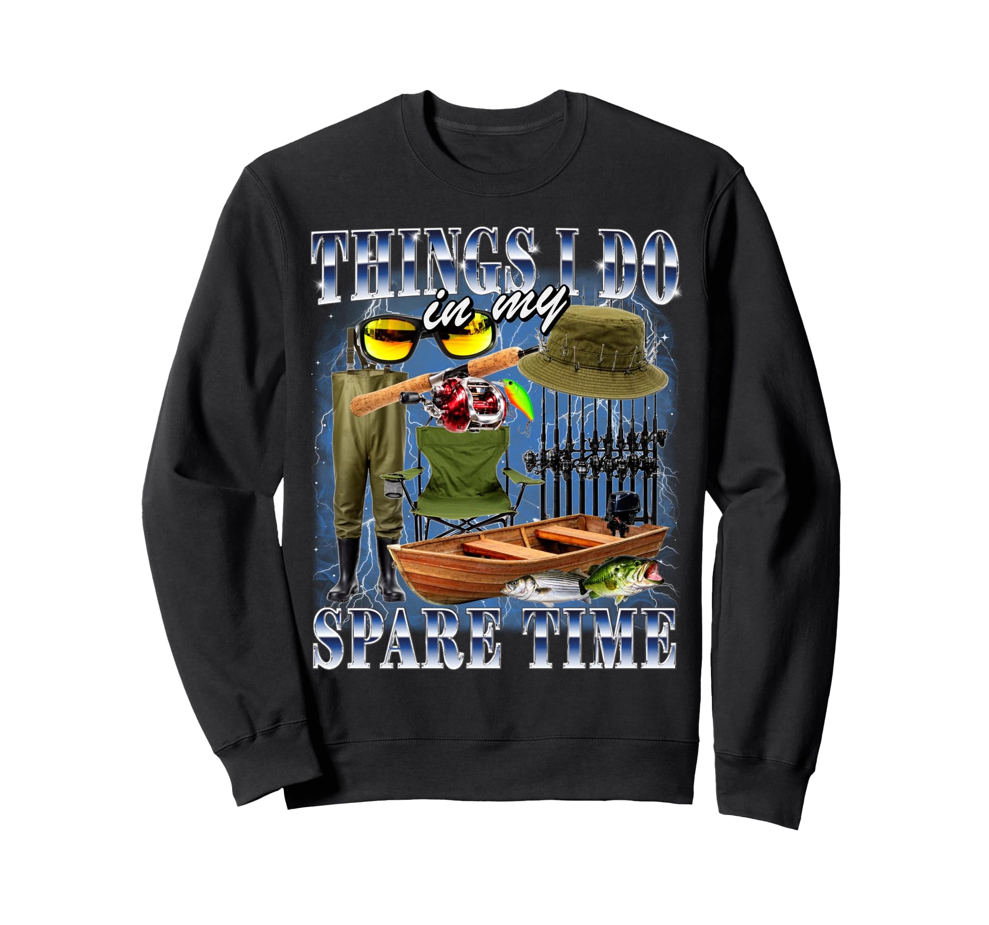 Funny Things I Do Bootleg 90S Sweatshirt - Streetwear Style Men Women - T-Shirt, Sweatshirt, Hoodie