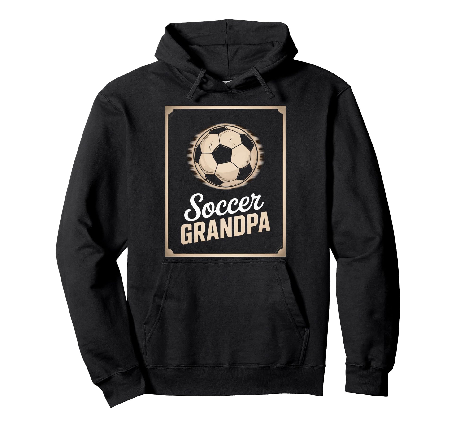 Soccer Grandpa Proud Soccer Hoodie - Casual Everyday Wear for Adults - T-Shirt, Sweatshirt, Hoodie
