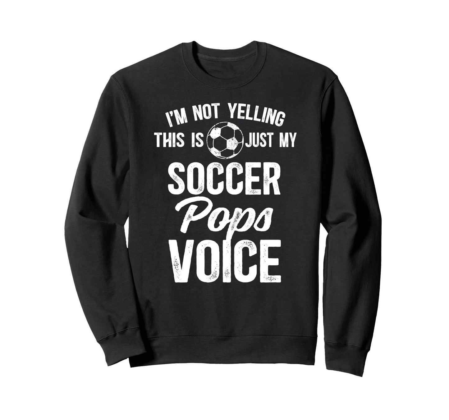 My Soccer Pops Voice Pops Soccer Sweatshirt - Minimalist Print Men Women - T-Shirt, Sweatshirt, Hoodie