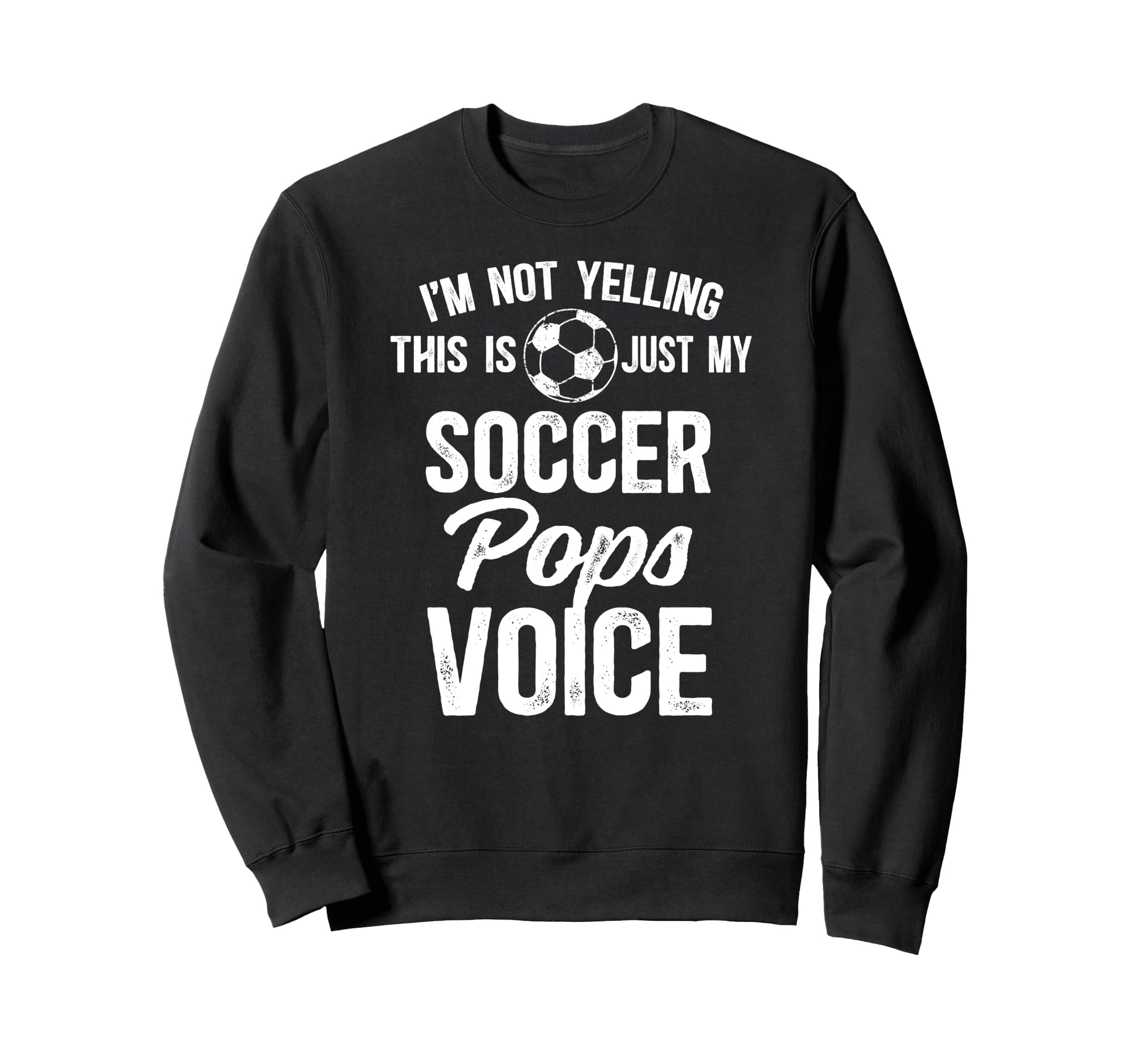 My Soccer Pops Voice Pops Soccer Sweatshirt - Minimalist Print Men Women - T-Shirt, Sweatshirt, Hoodie