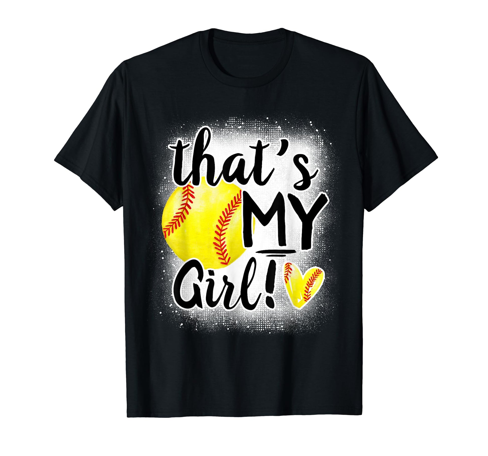 Thats My Softball Cheer Mom Dad Team T-Shirt - Novelty Apparel Unisex - T-Shirt, Sweatshirt, Hoodie
