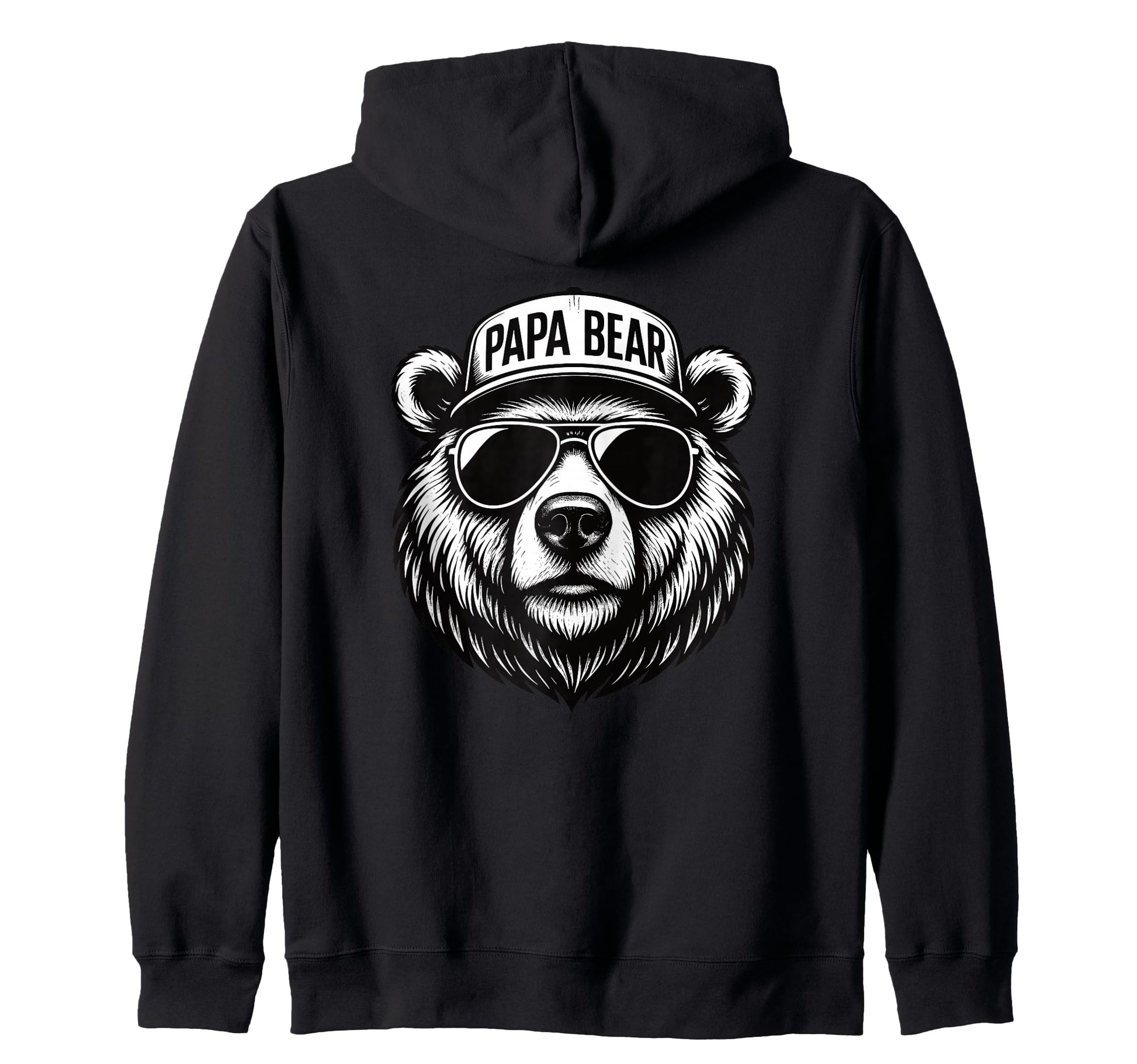 Funny Fathers Day Papa Bear Family Pride Co T-Shirt - Graphic Print Unisex - T-Shirt, Sweatshirt, Hoodie
