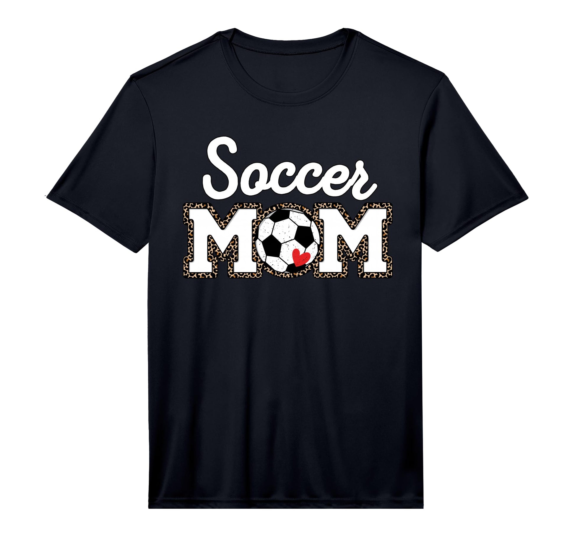 Mens Soccer Mom Leopard Performance T-Shirt - Graphic Print Men Women - T-Shirt, Sweatshirt, Hoodie