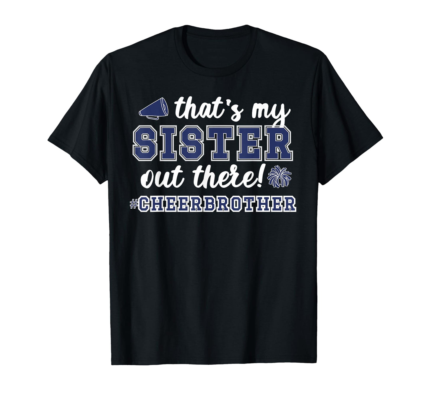 Proud Cheer Brother Cheerleading Brother T-Shirt - Trendy Graphic Unisex - T-Shirt, Sweatshirt, Hoodie