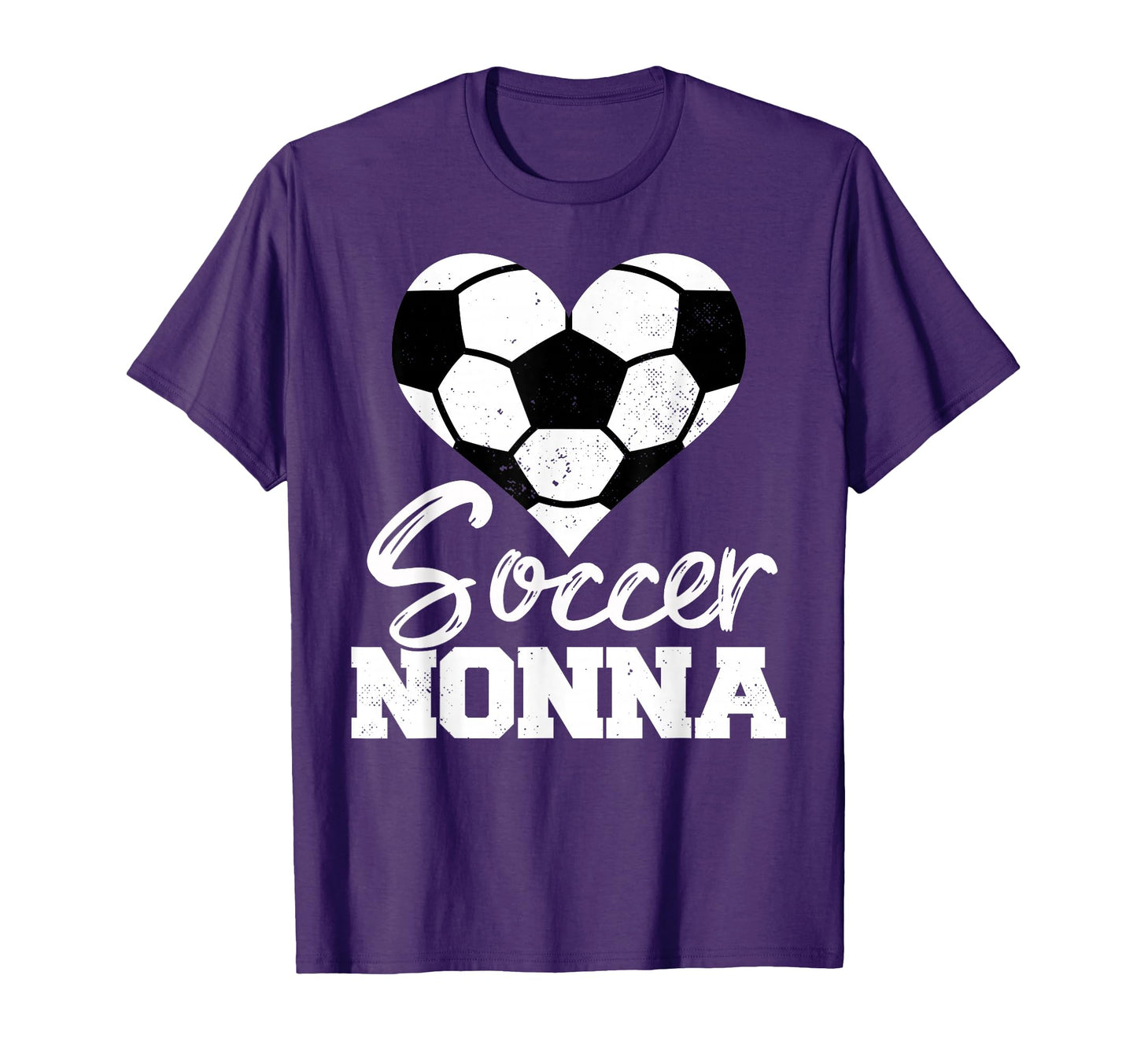 Soccer Nonna Heart Funny Heartfelt T-Shirt - Aesthetic Graphic for Adults - T-Shirt, Sweatshirt, Hoodie