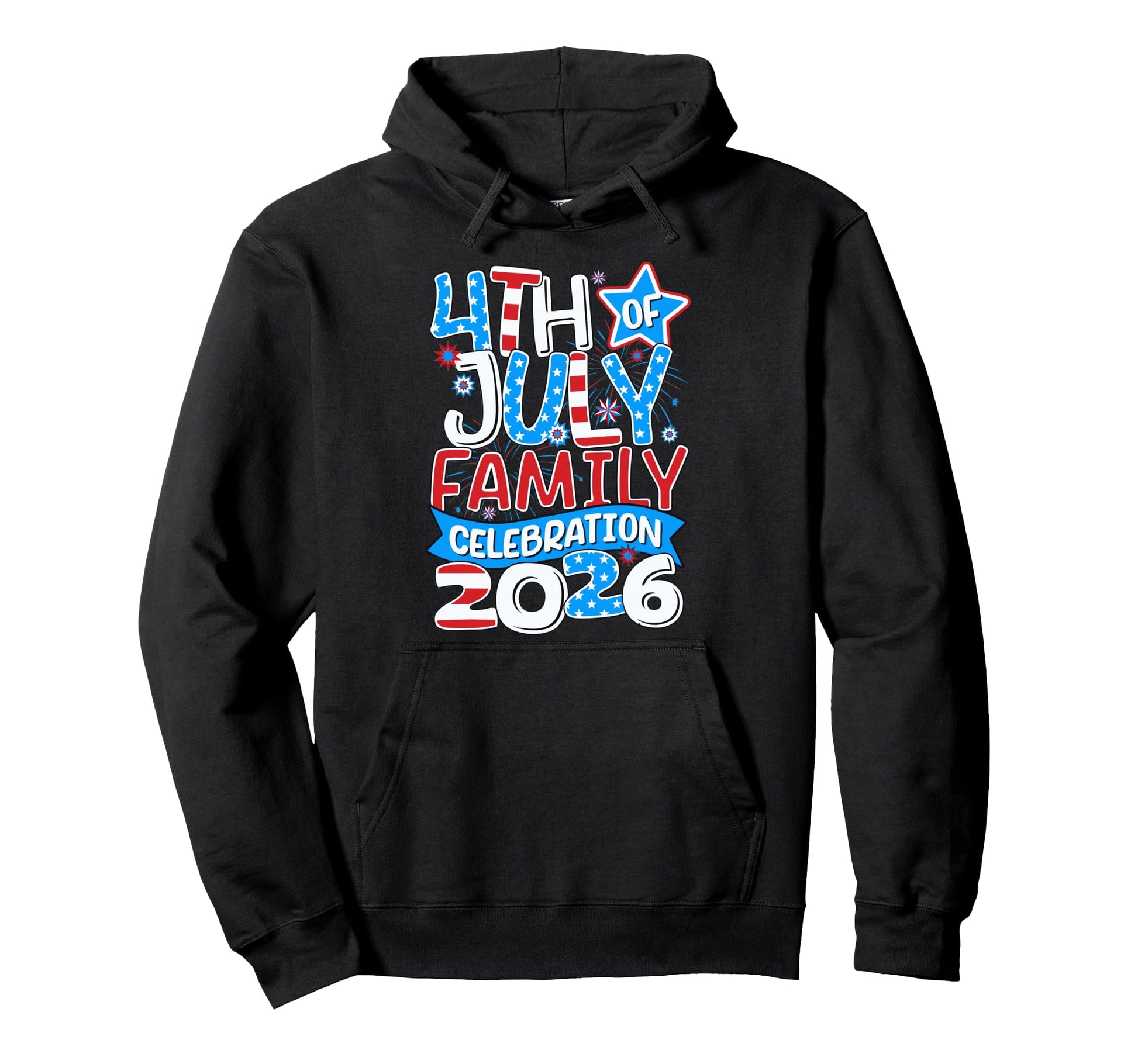 4Th July Crew Family Celebration 2025 Hoodie - Unique Graphic Men Women - T-Shirt, Sweatshirt, Hoodie