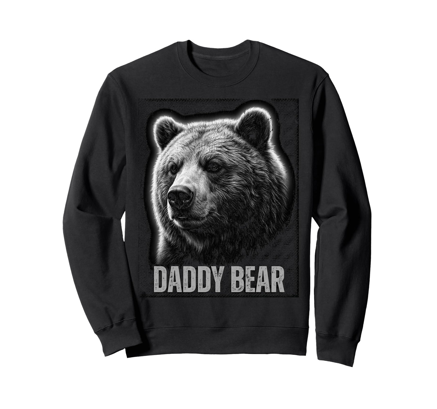 Daddy Bear Family Matching Dad Sweatshirt - Aesthetic Graphic Unisex - T-Shirt, Sweatshirt, Hoodie