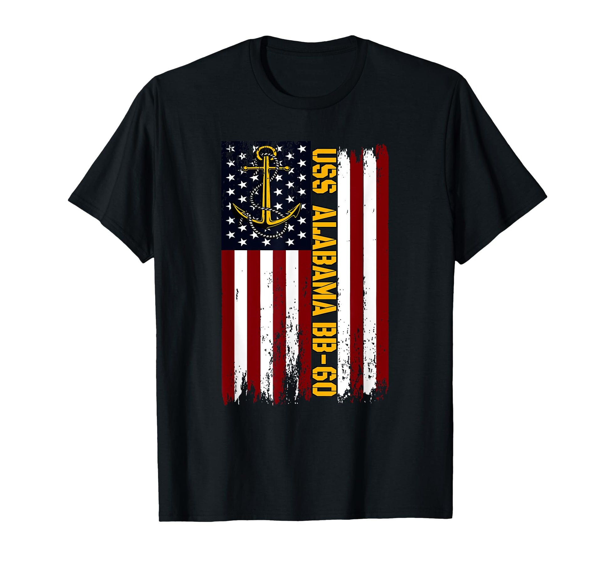 Uss Alabama Bb 60 Battleship Veterans Day T-Shirt - Graphic Print Unisex - T-Shirt, Sweatshirt, Hoodie
