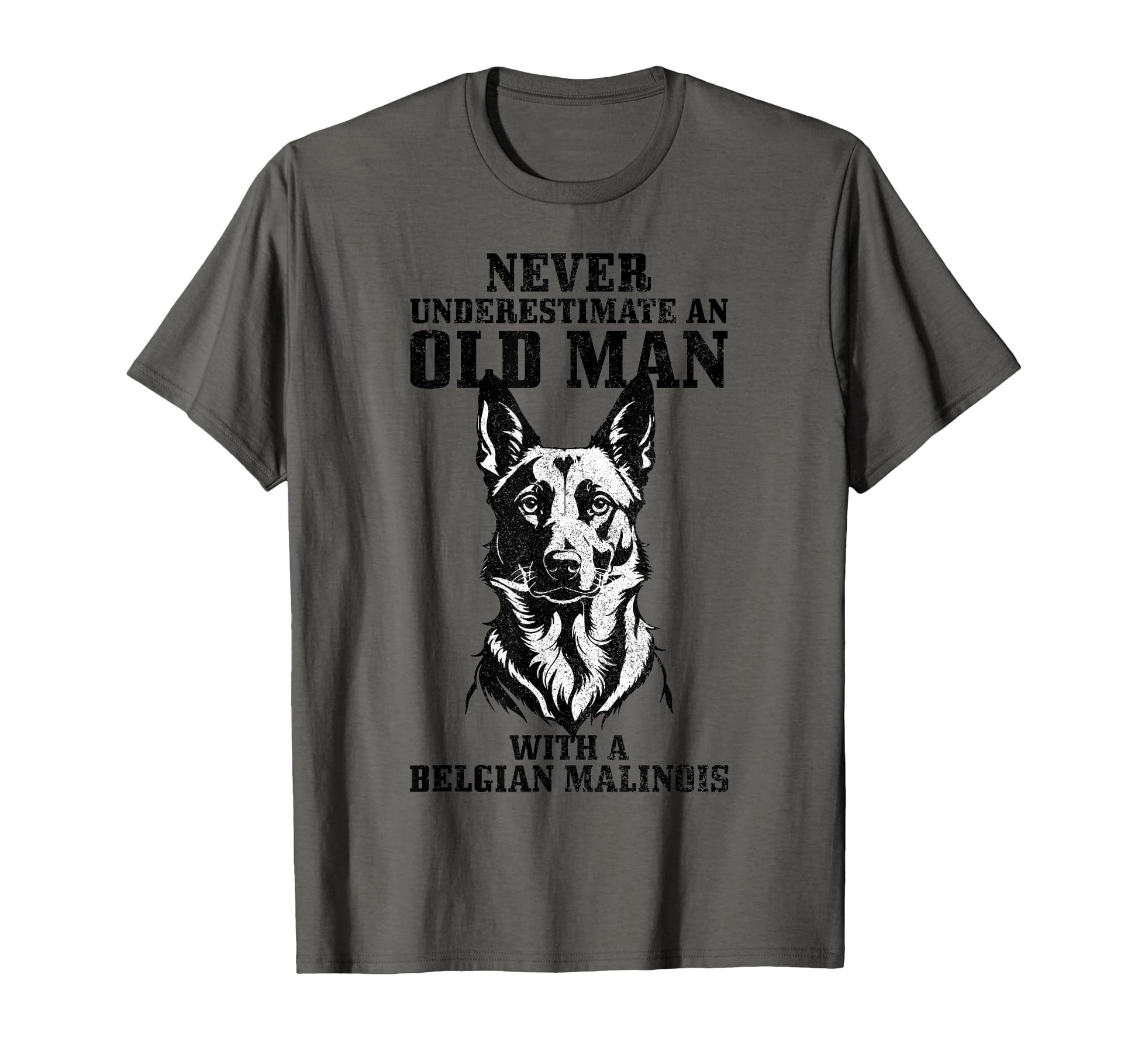 Never Underestimate Old Belgian Sweatshirt - Graphic Print Men Women - T-Shirt, Sweatshirt, Hoodie