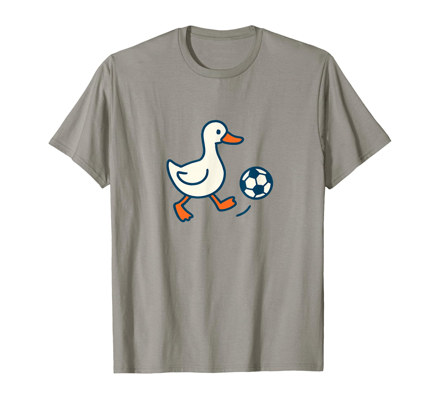 Minimalist Soccer Duck Football Animal T-Shirt - Novelty Apparel for Adults - T-Shirt, Sweatshirt, Hoodie